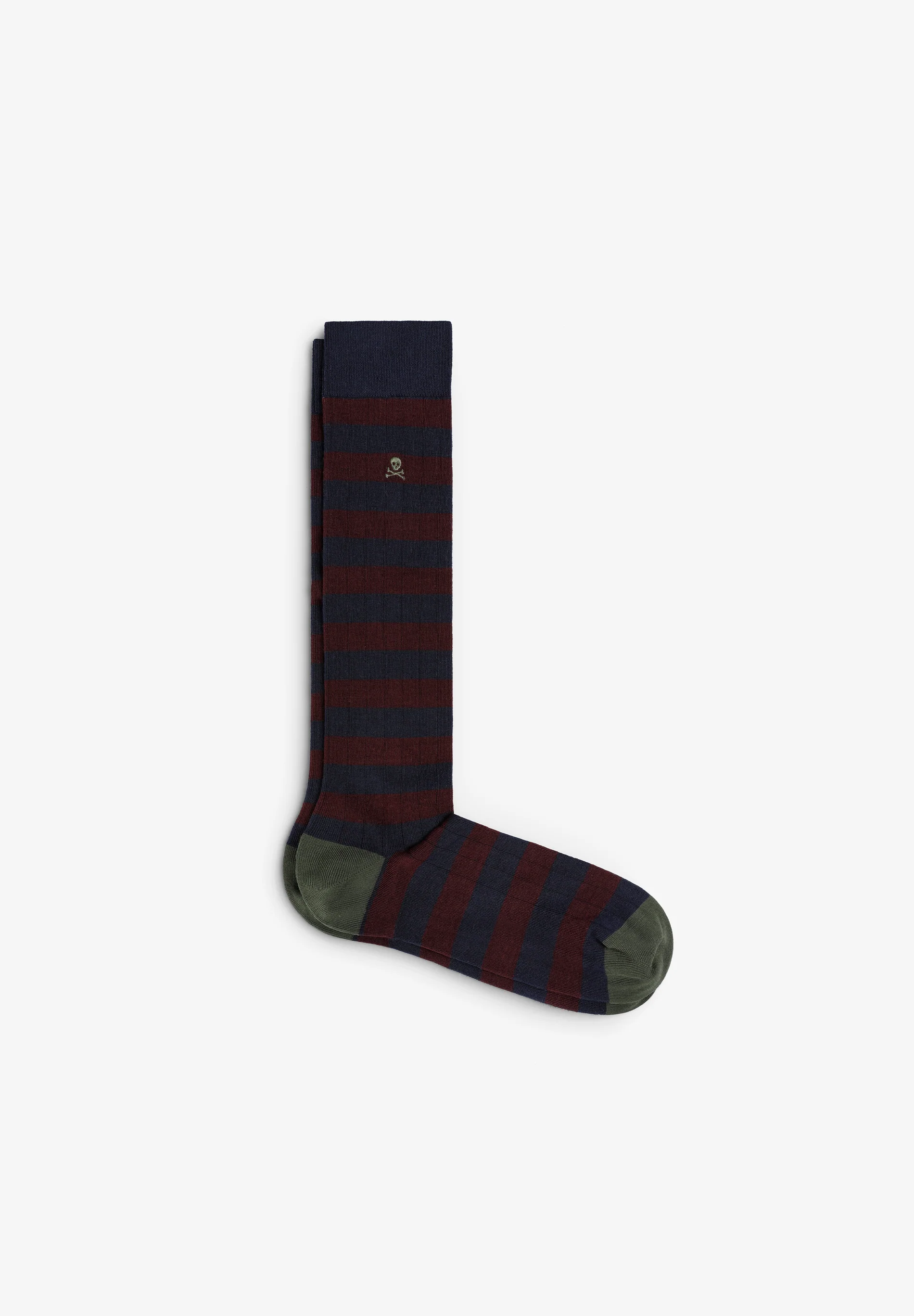 CALCETINES RAYAS CALAVERA