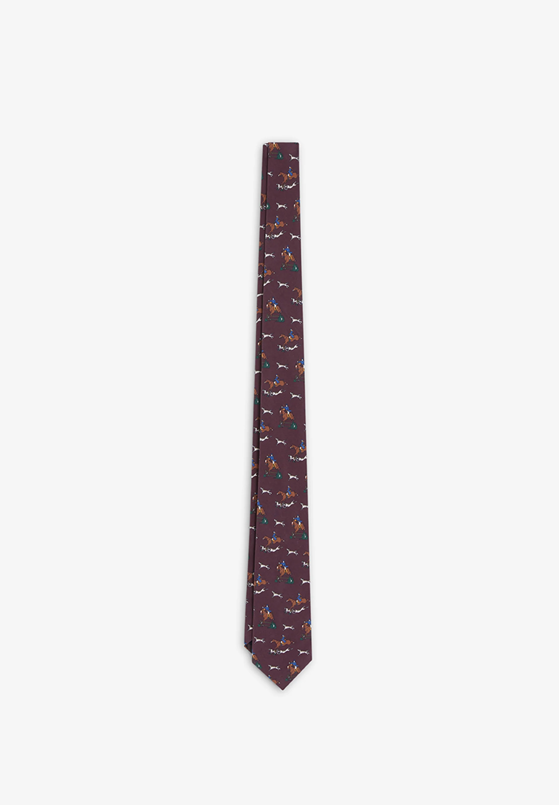 CORBATA SEDA CABALLOS