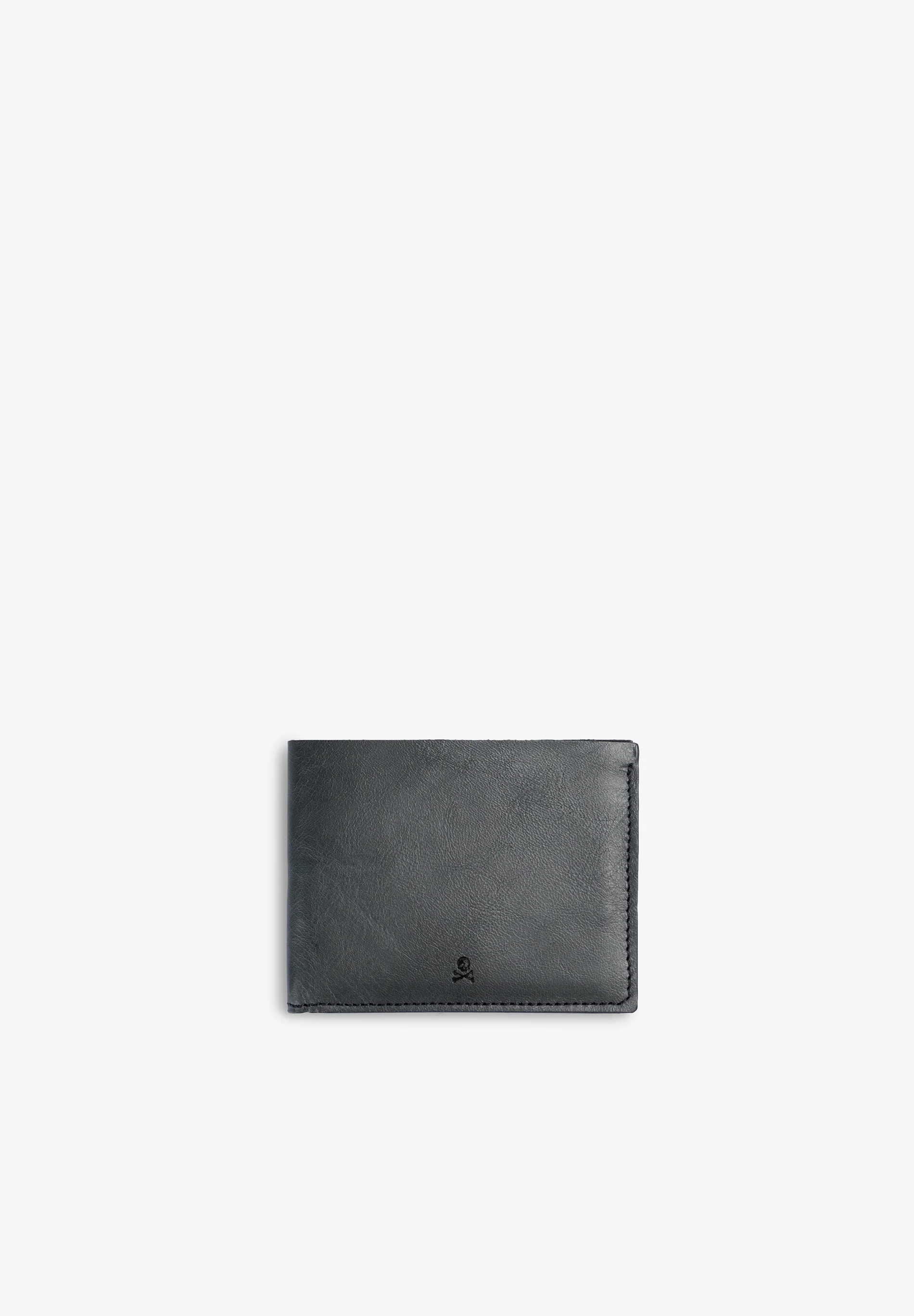 CARTERA PIEL LOGO CALAVERA