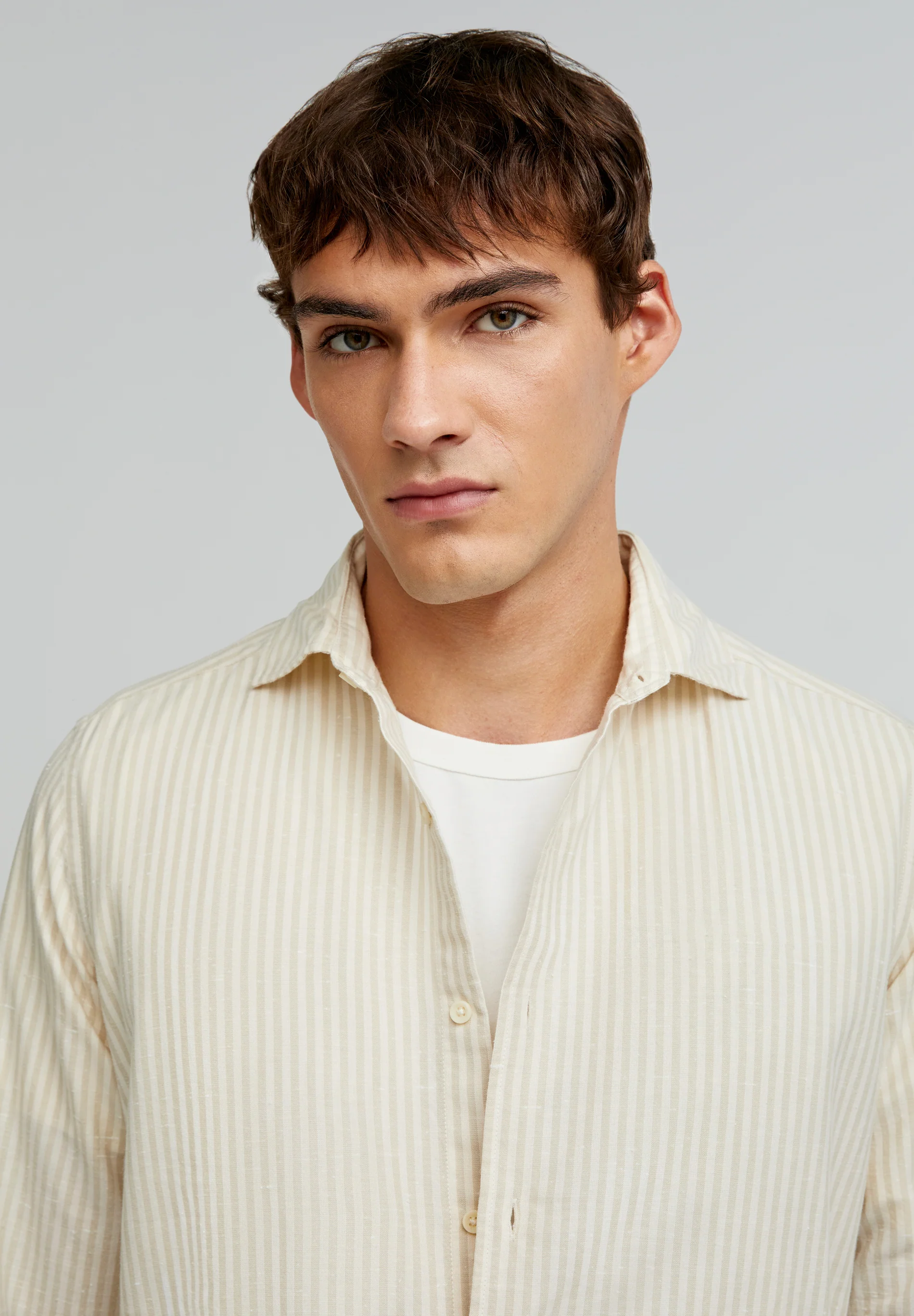 CAMISA RAYAS ALGODÓN - Image 4