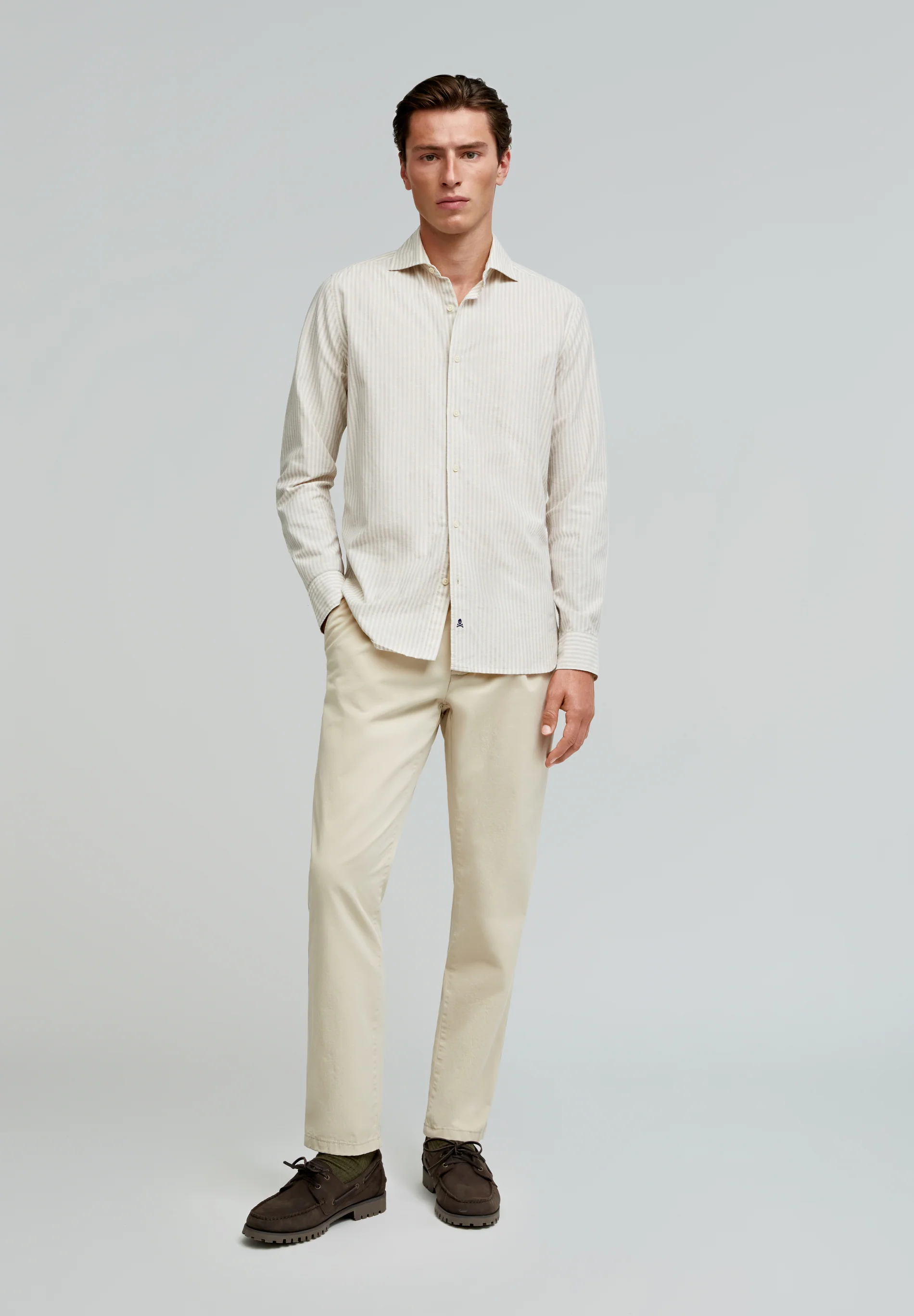 CAMISA RAYAS ALGODÓN - Image 2