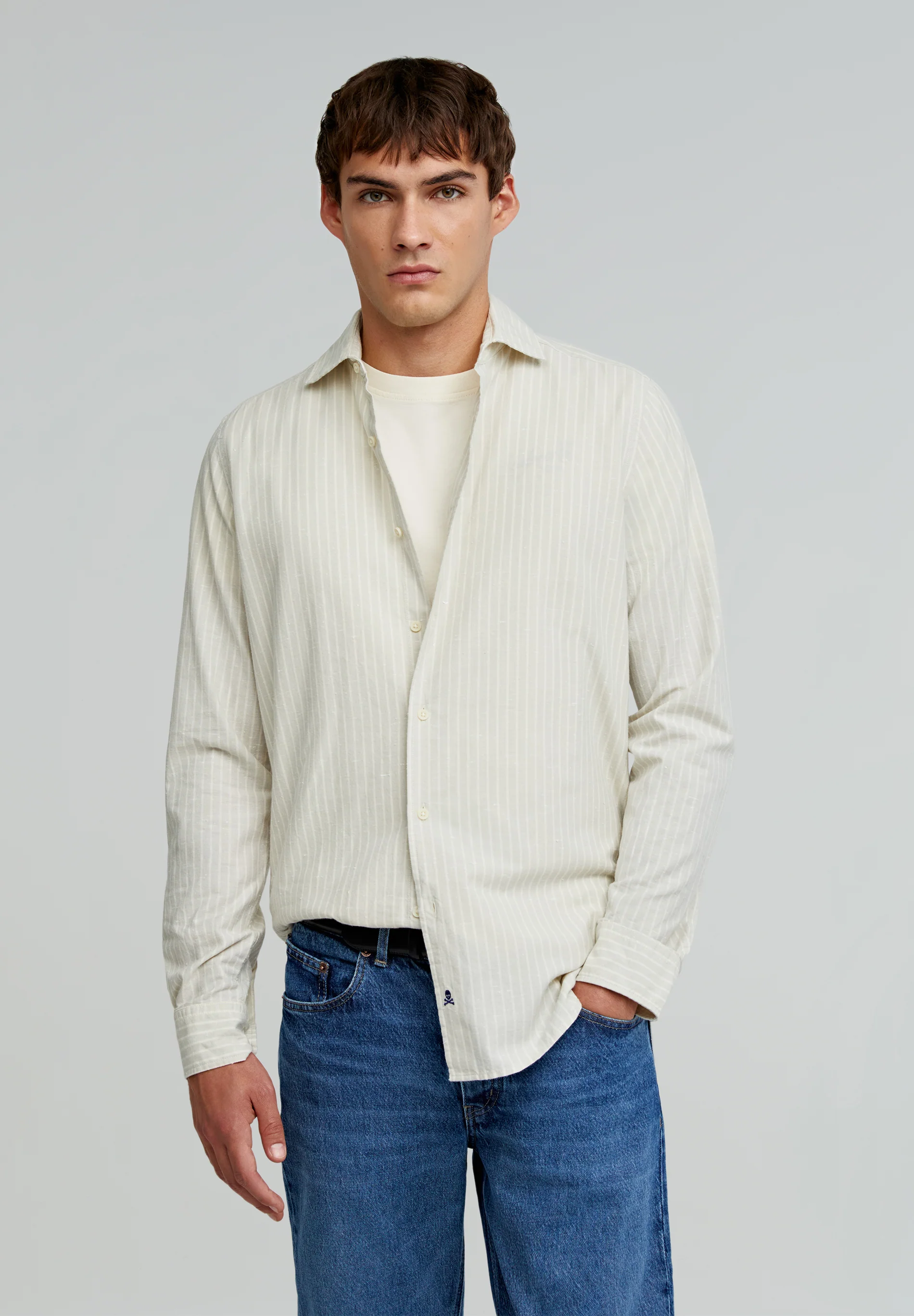CAMISA RAYAS ALGODÓN