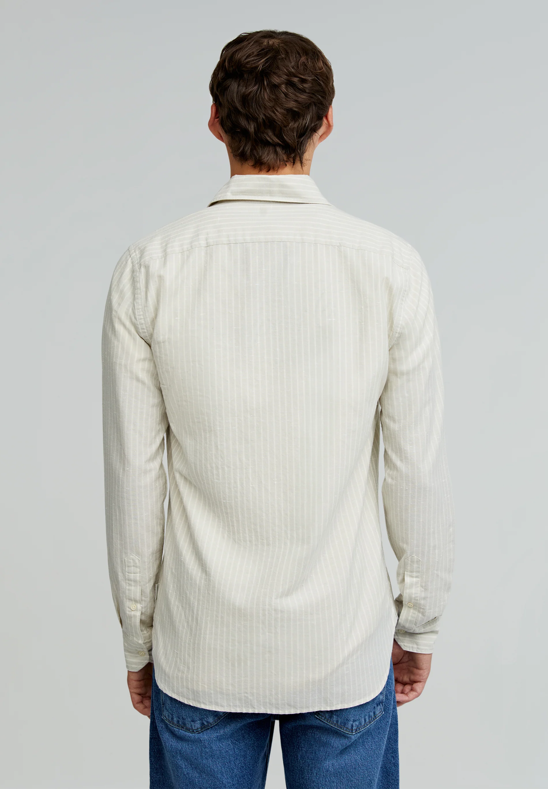 CAMISA RAYAS ALGODÓN - Image 3