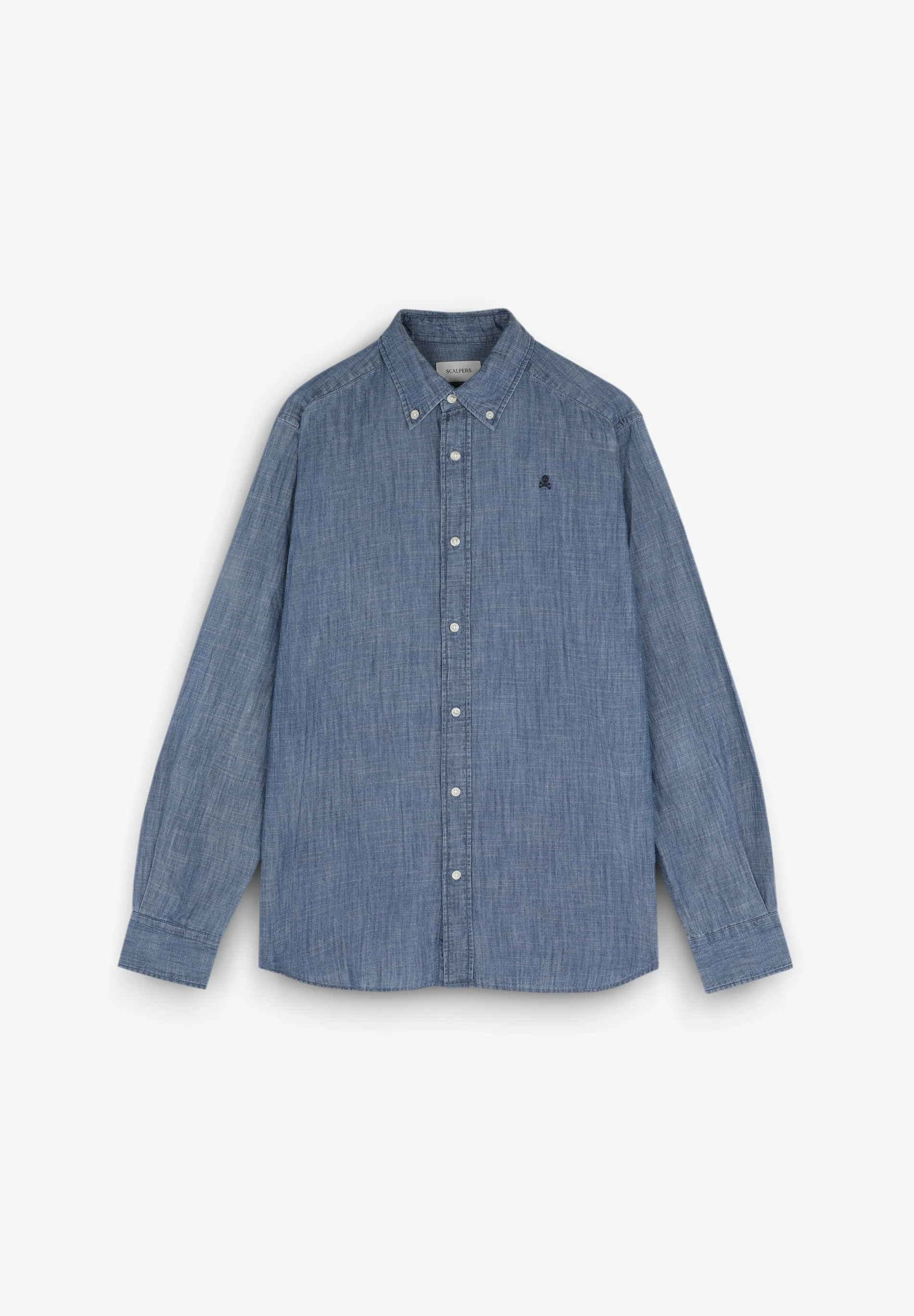 CAMISA DENIM CUELLO BOTONES