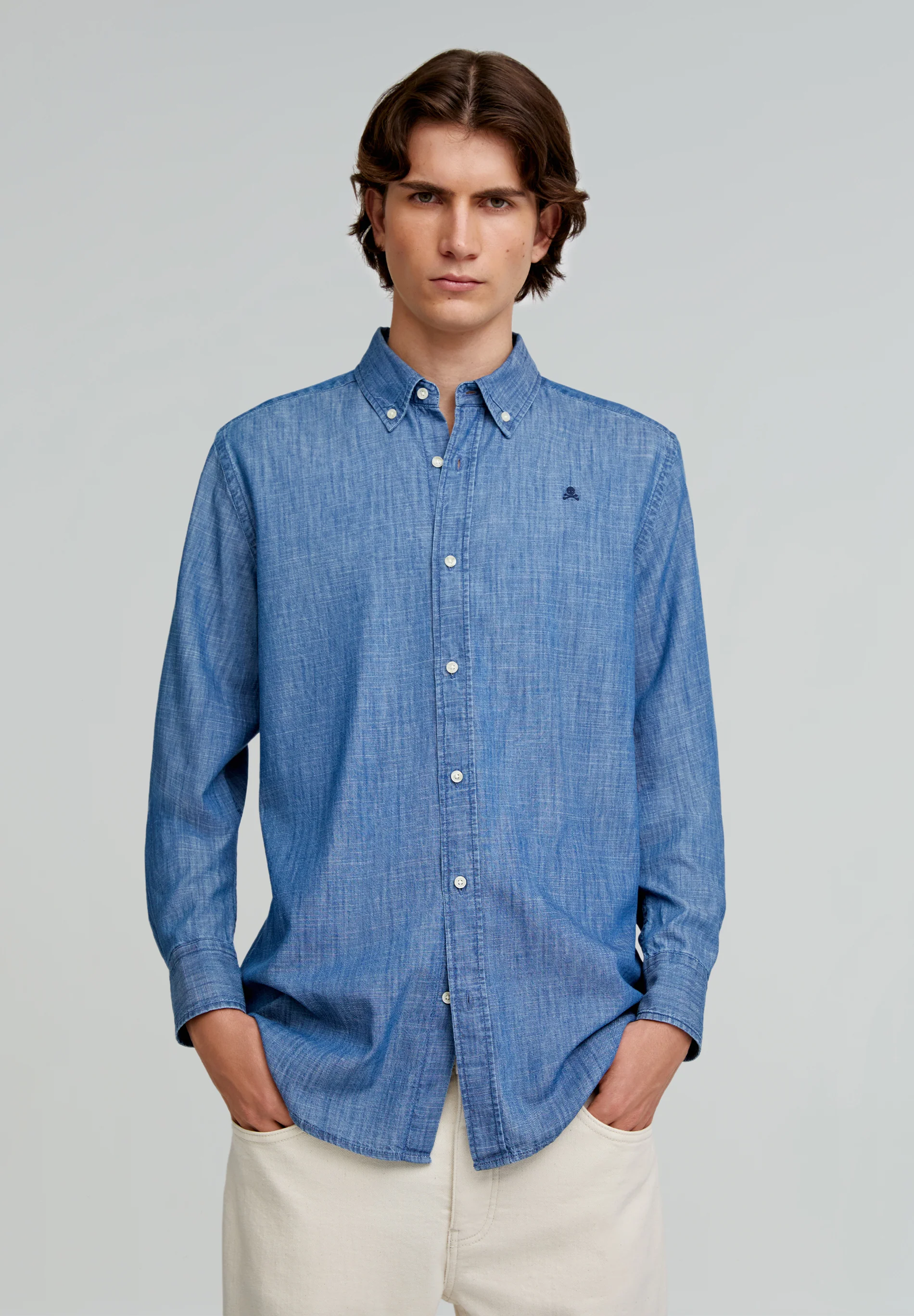 CAMISA DENIM CUELLO BOTONES - Image 8