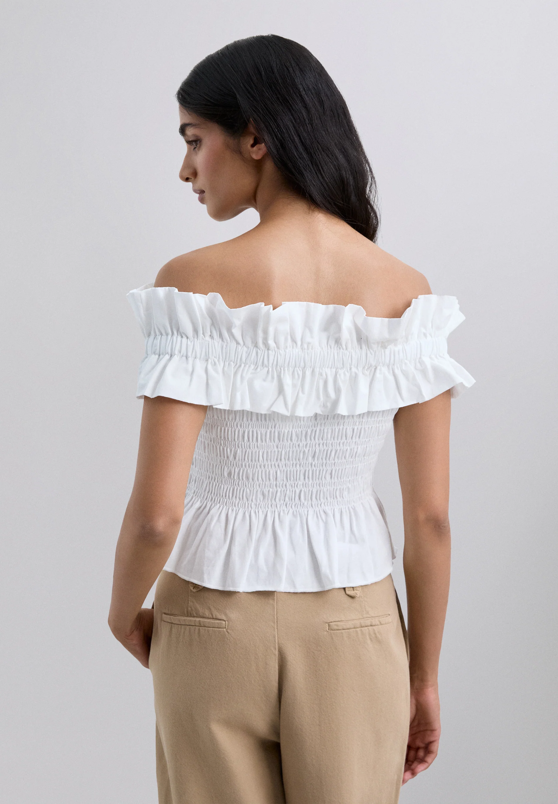 TOP FRUNCE VOLANTES - Image 4