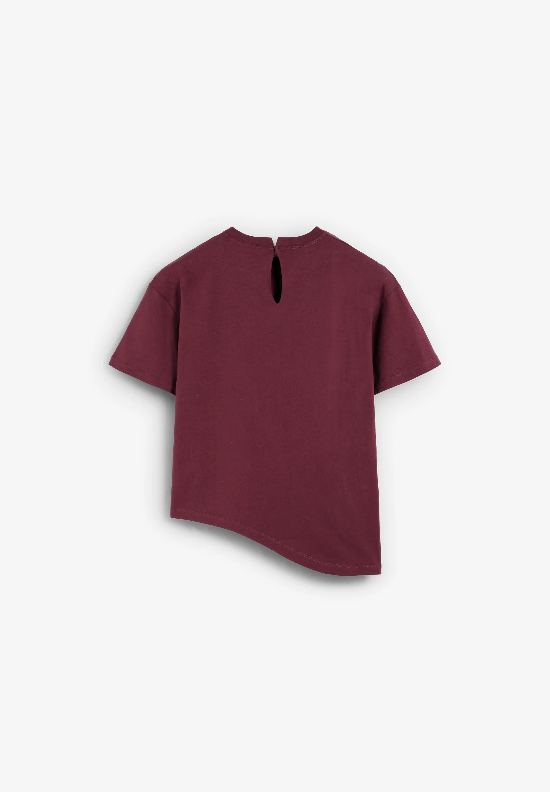 CAMISETA ASIMÉTRICA CUELLO REDONDO - Image 5