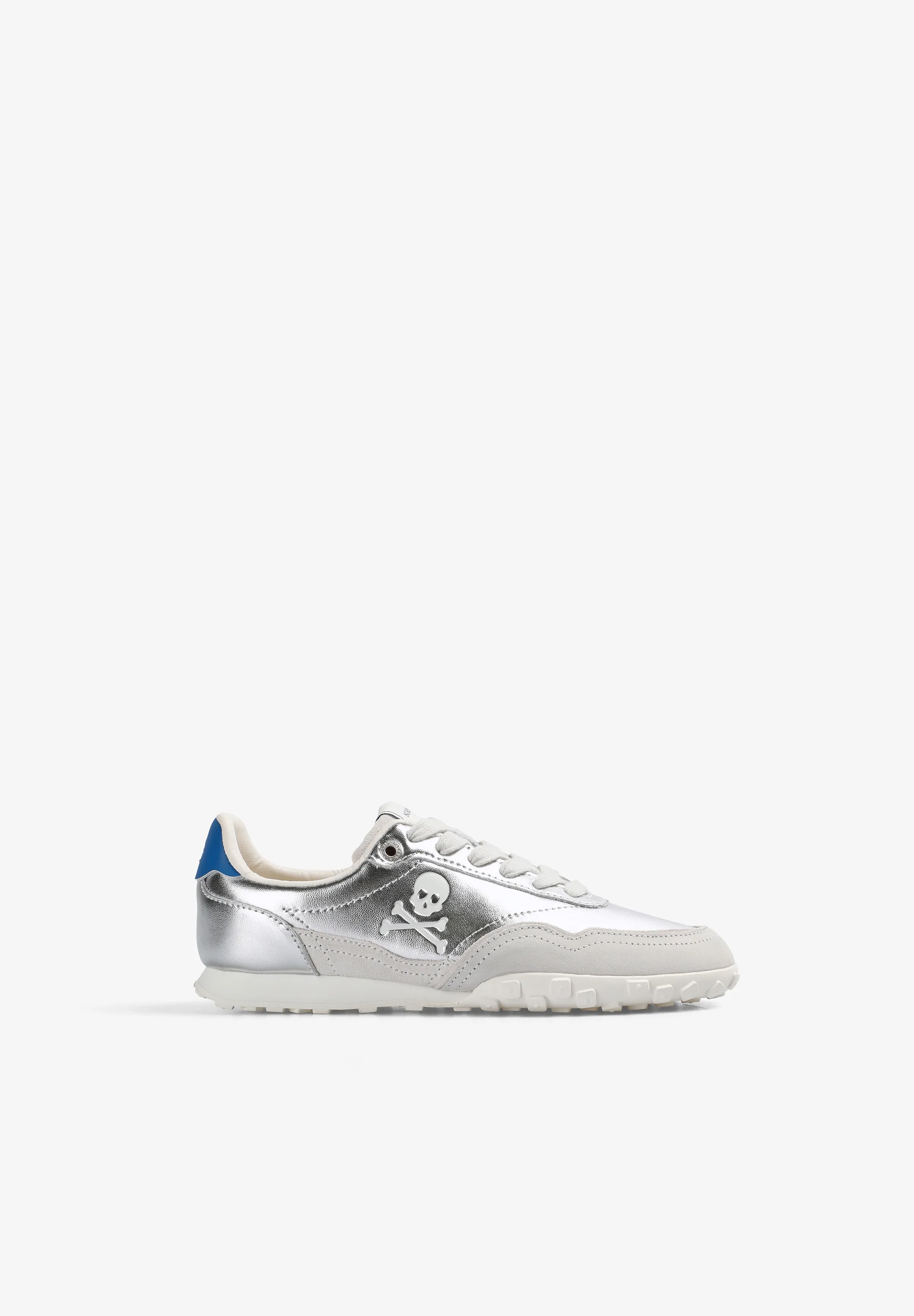 SNEAKERS METALIZADAS LOGO