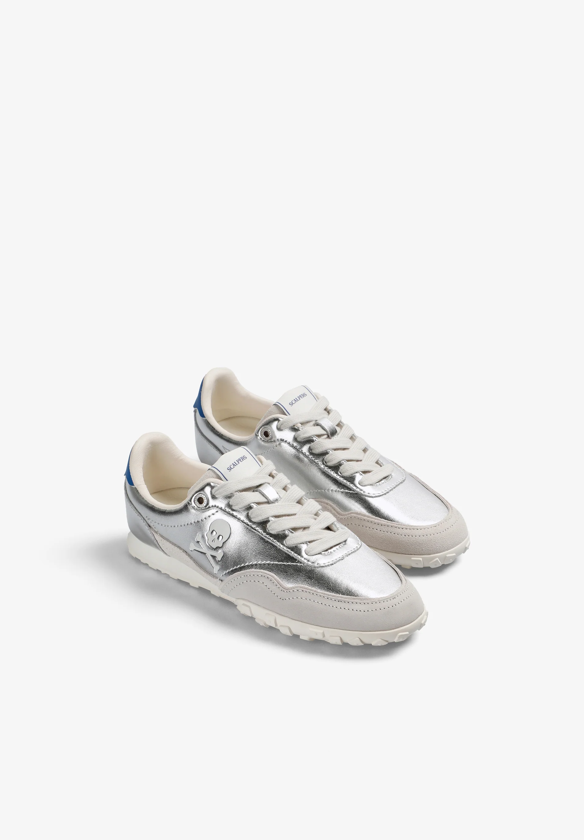 SNEAKERS METALIZADAS LOGO - Image 2
