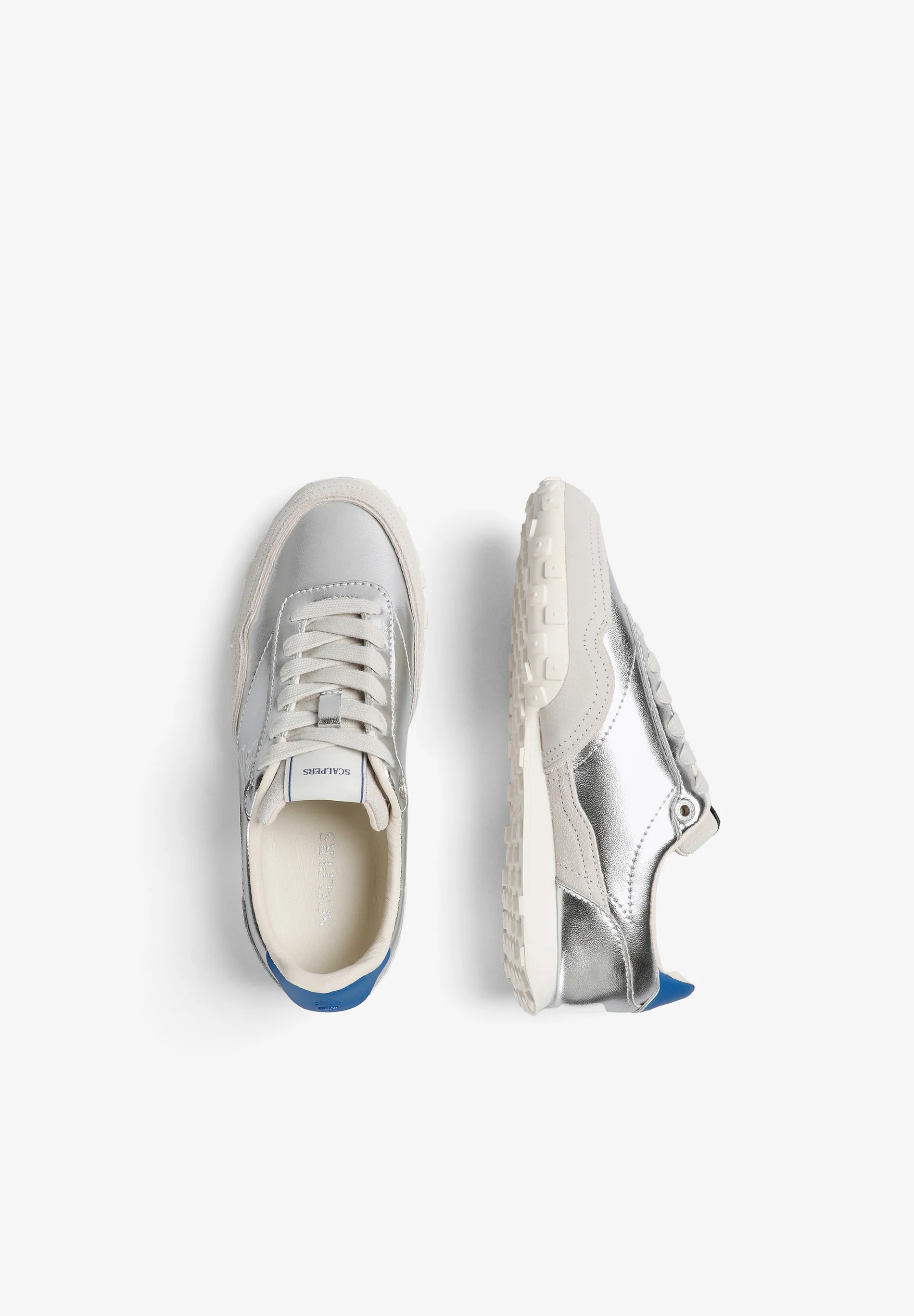 SNEAKERS METALIZADAS LOGO - Image 8