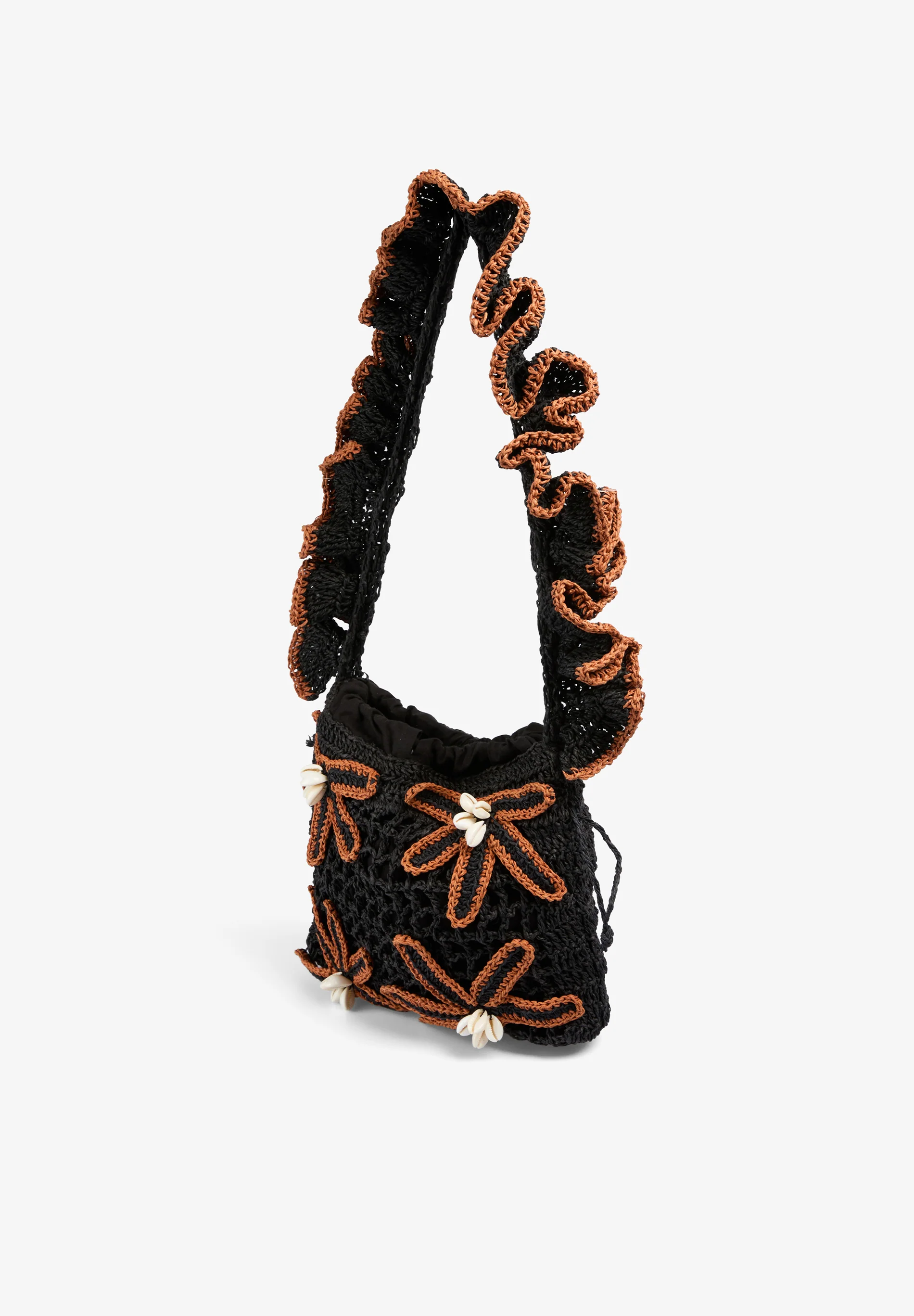 BOLSO RAFIA FLORES CONTRASTE - Image 3