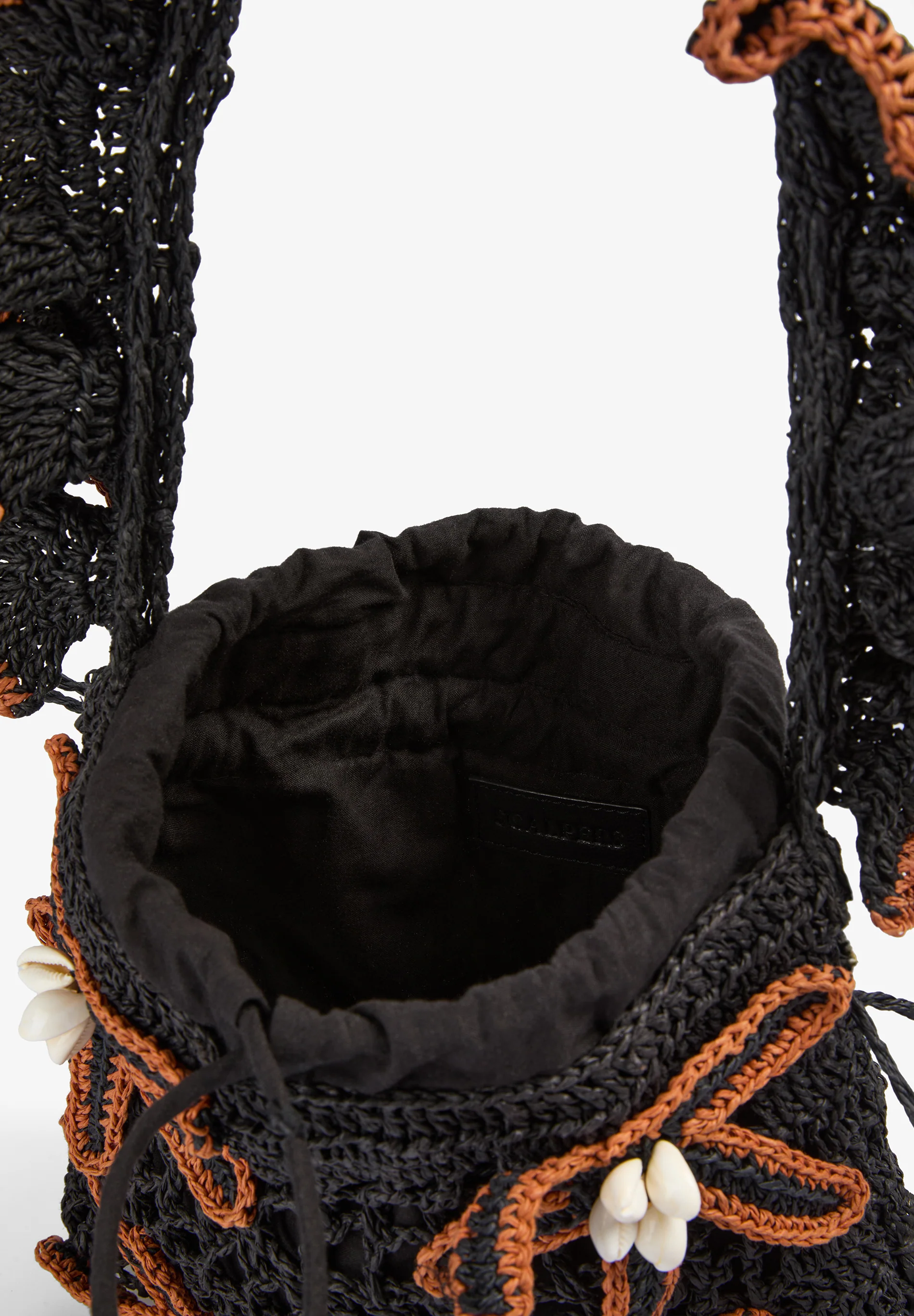 BOLSO RAFIA FLORES CONTRASTE - Image 4