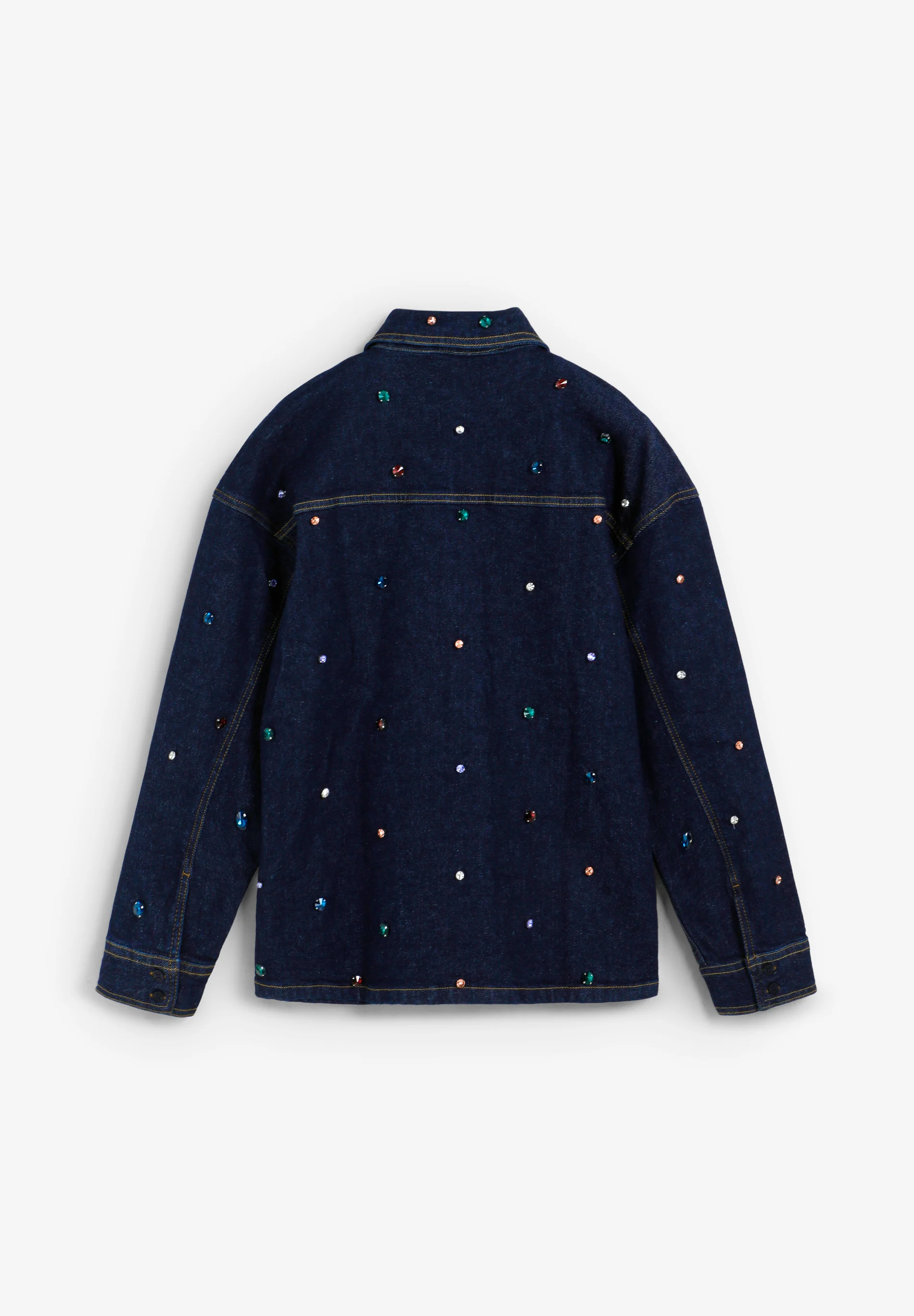CHAQUETA DENIM CON ABALORIOS - Image 6