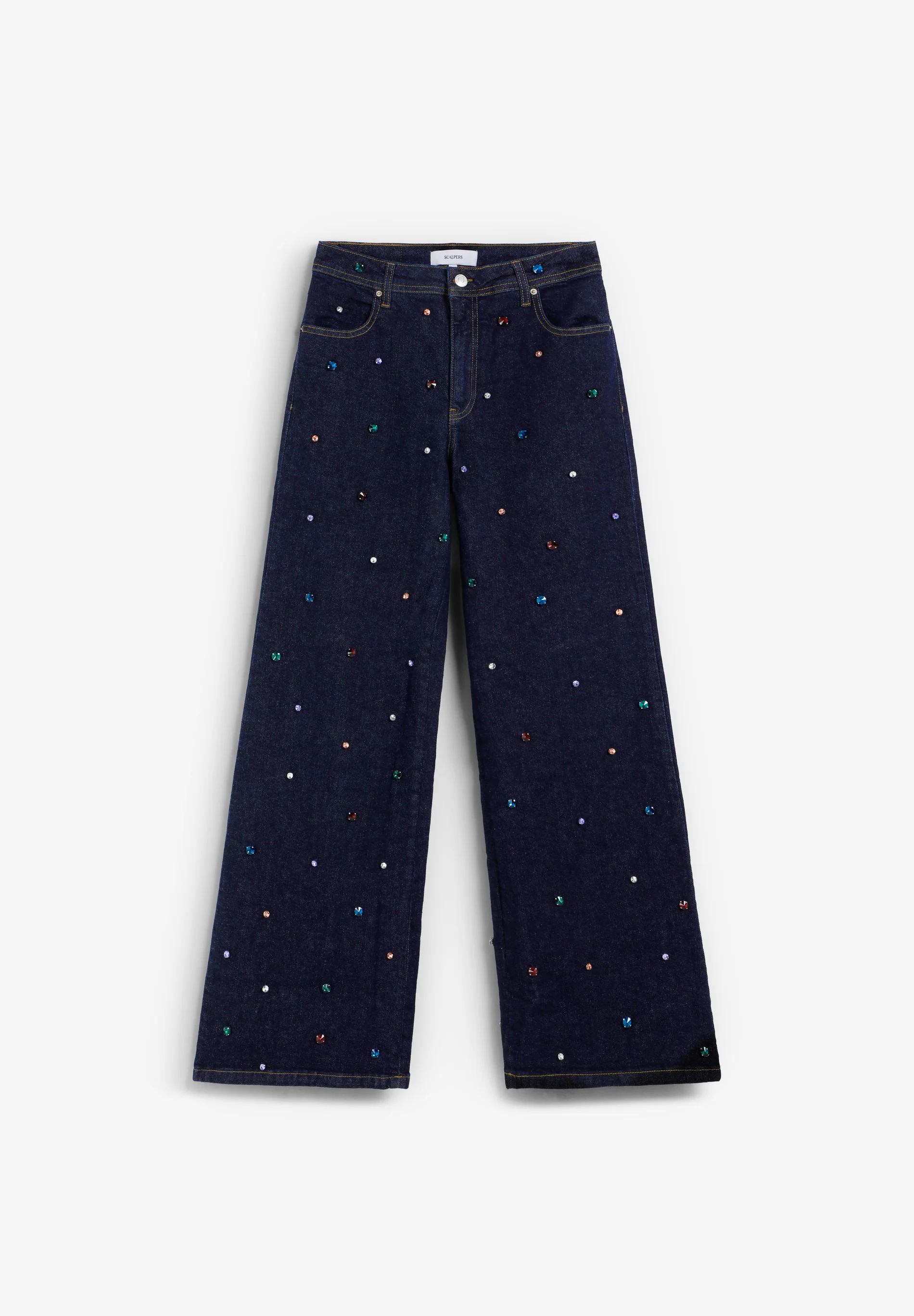 PANTALÓN DENIM CON ABALORIOS - Image 5