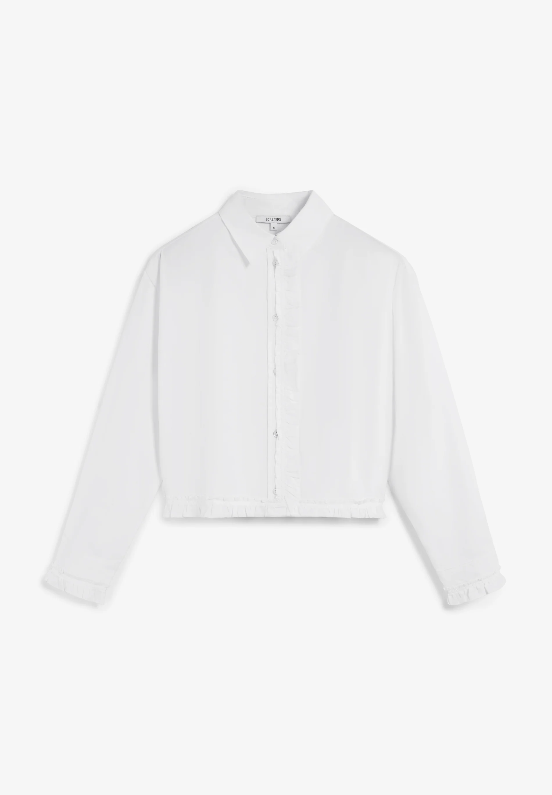 CAMISA CROPPED FRUNCES - Image 5