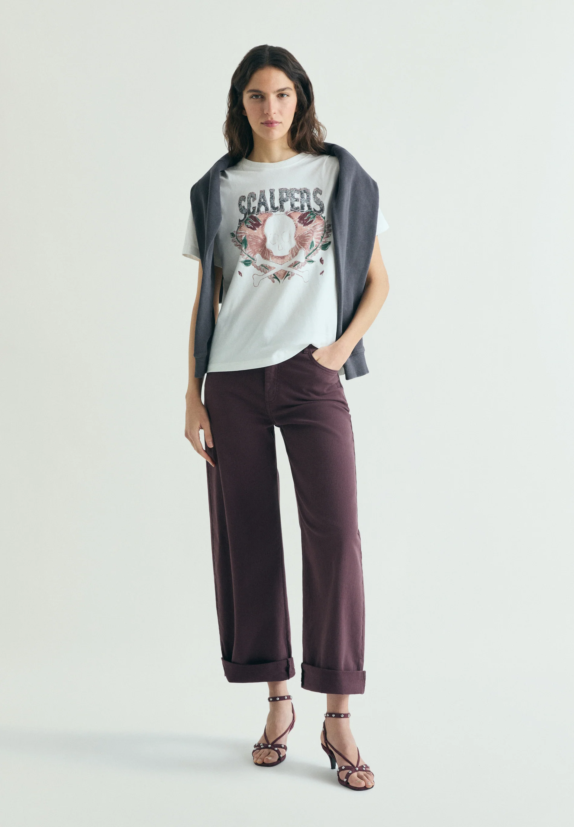 CAMISETA ESTAMPADA CALAVERA - Image 2