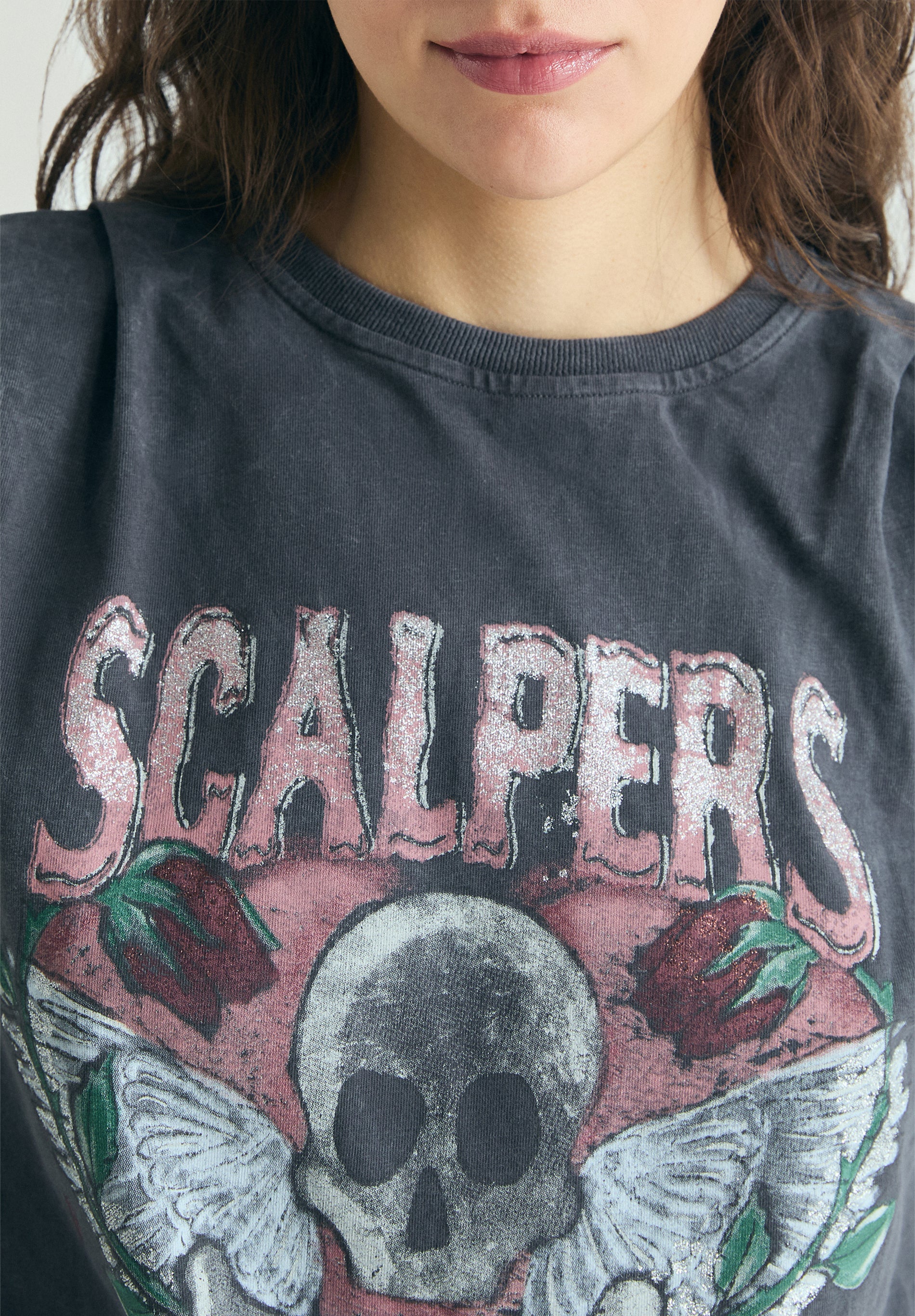 CAMISETA CALAVERA EFECTO LAVADO - Image 3