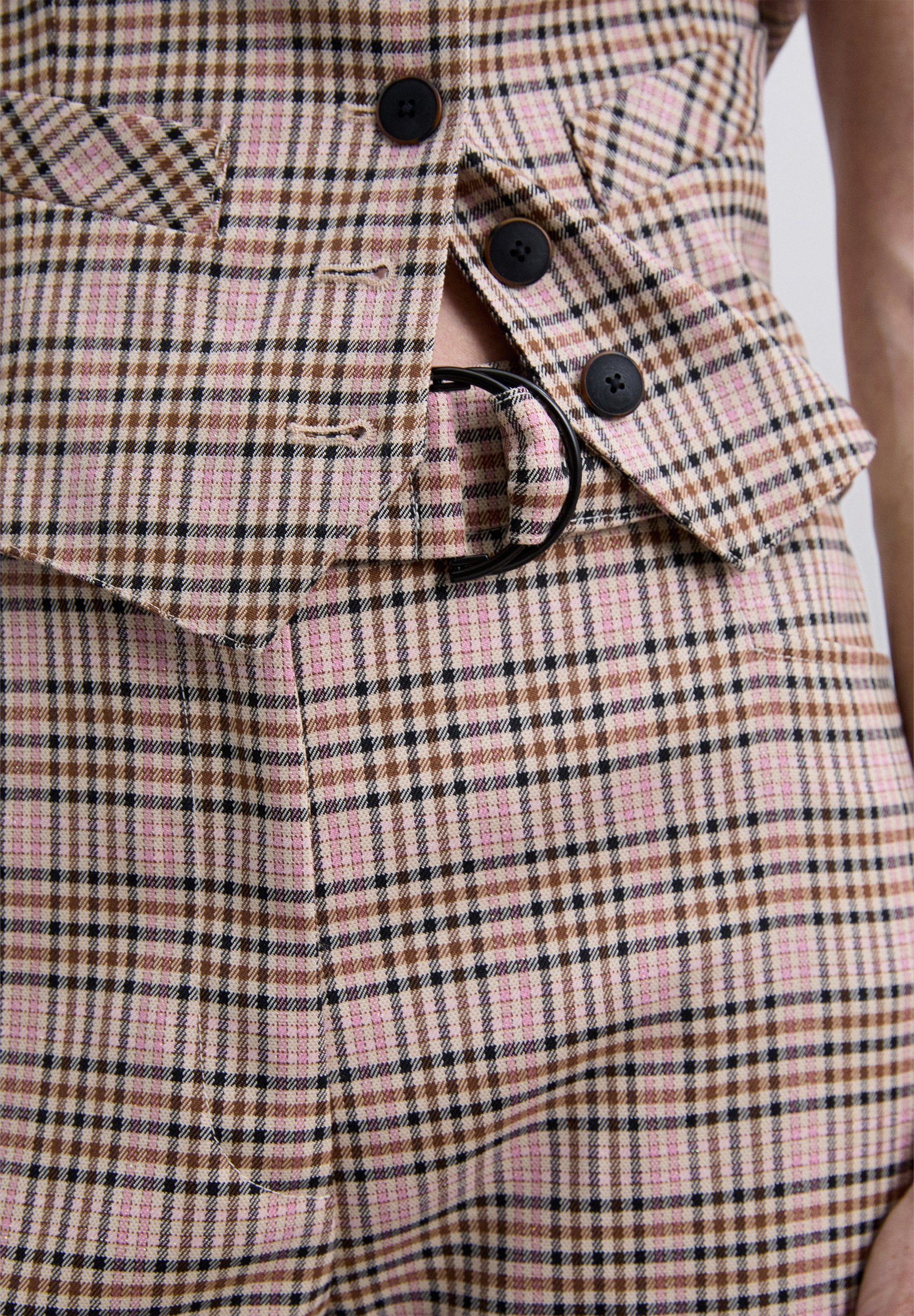 PANTALÓN CAMPANA CUADROS - Image 3
