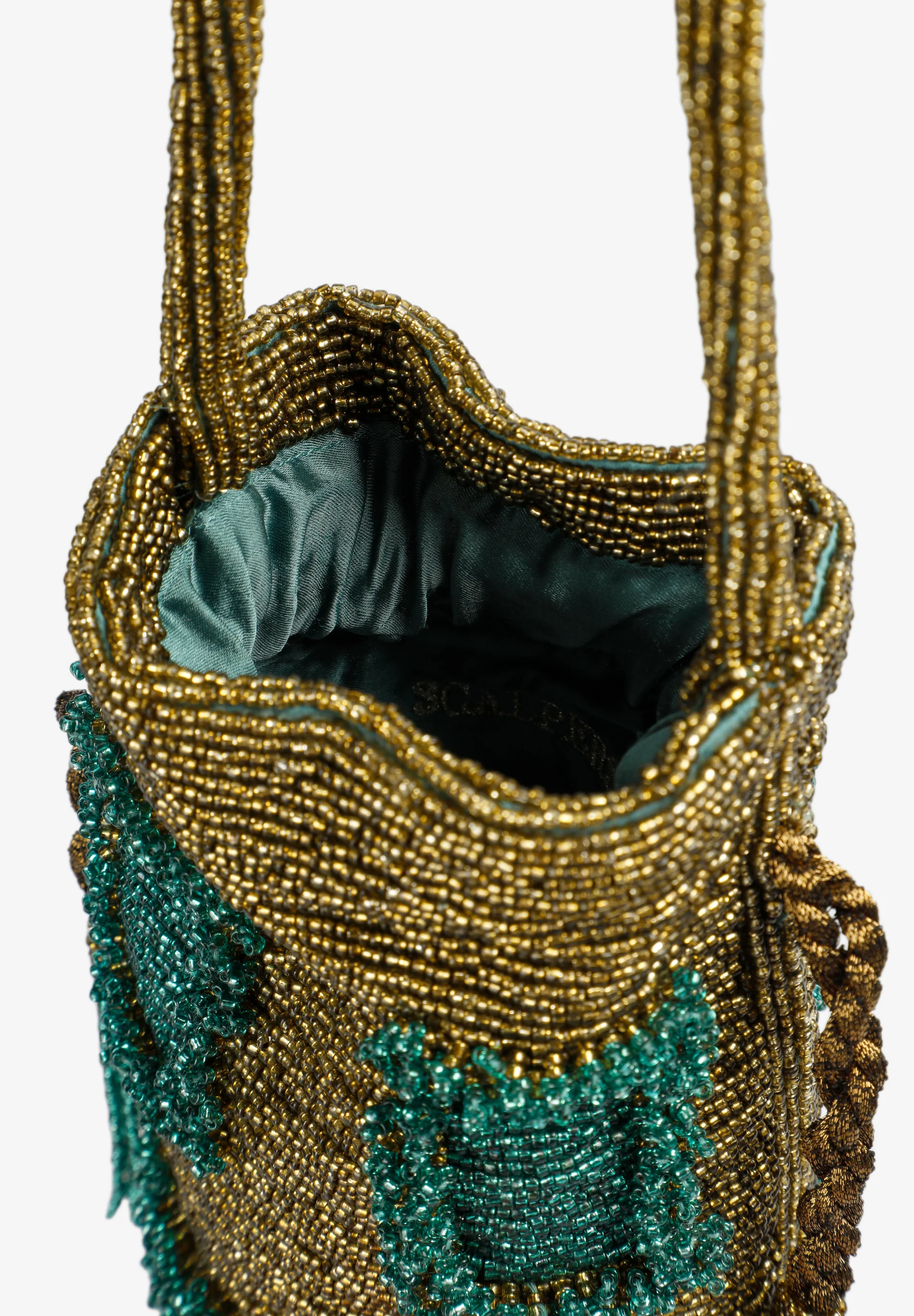 BOLSO BICOLOR CUENTAS - Image 5