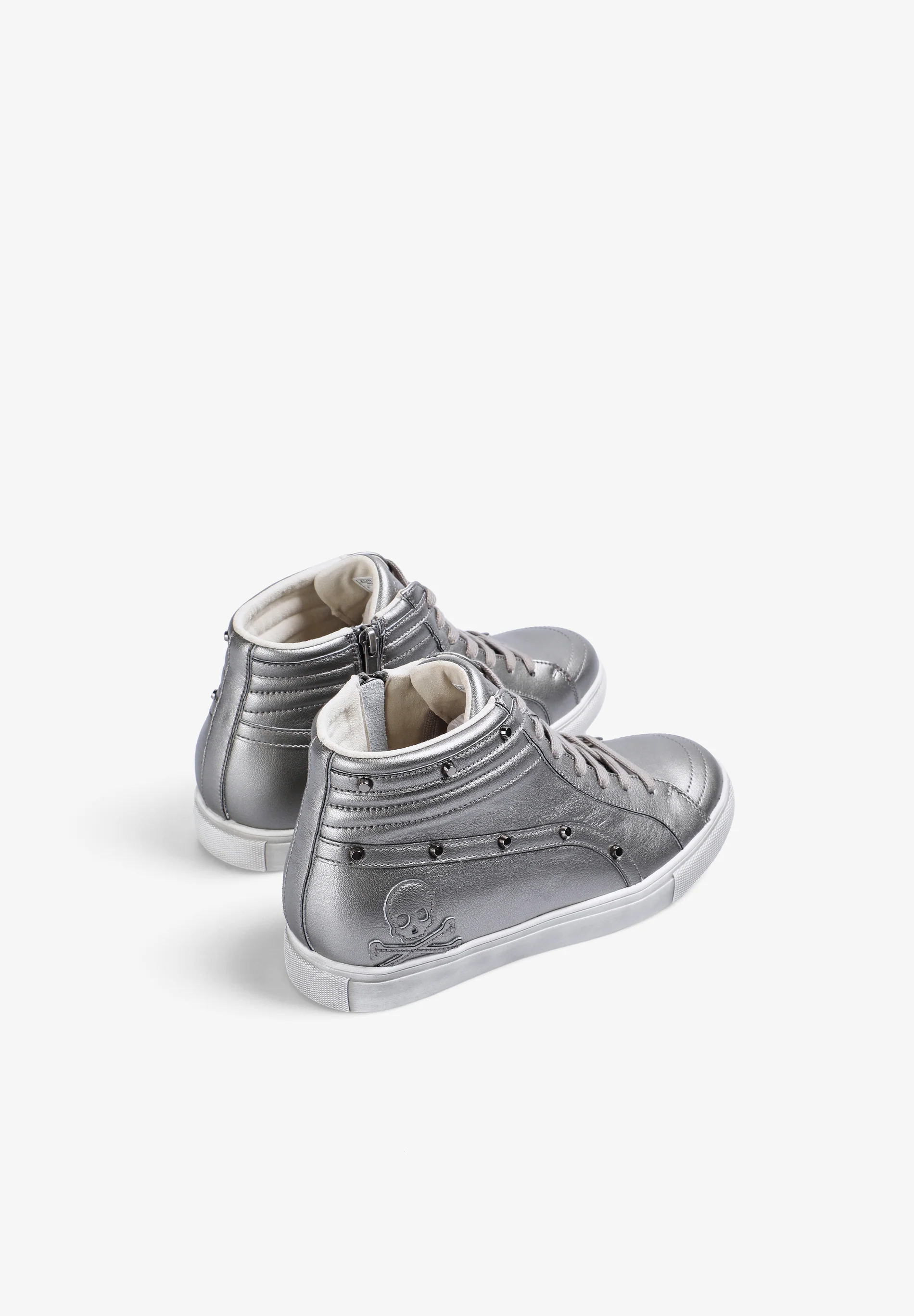 SNEAKERS ALTAS PIEL CALAVERA - Image 3