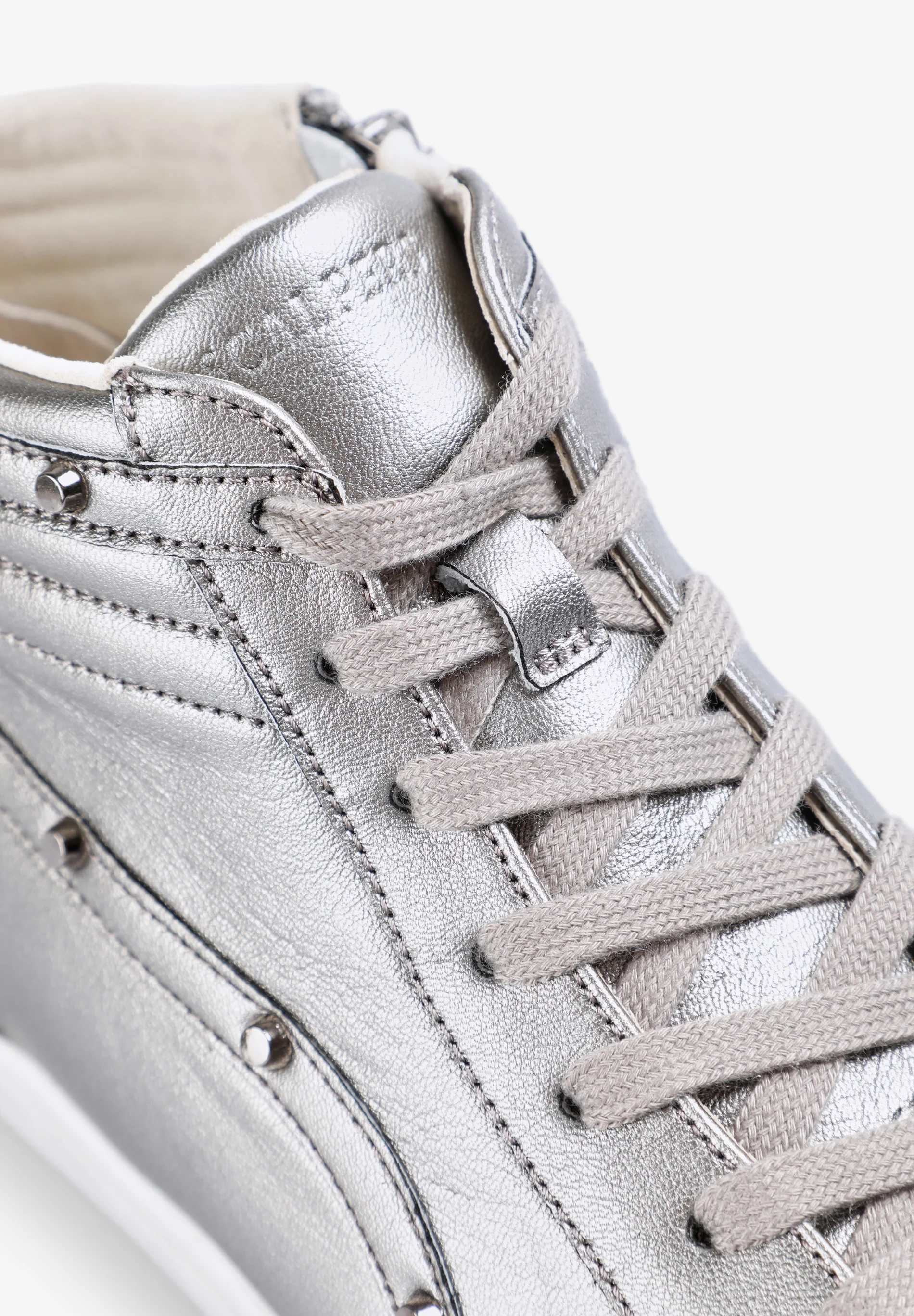 SNEAKERS ALTAS PIEL CALAVERA - Image 6