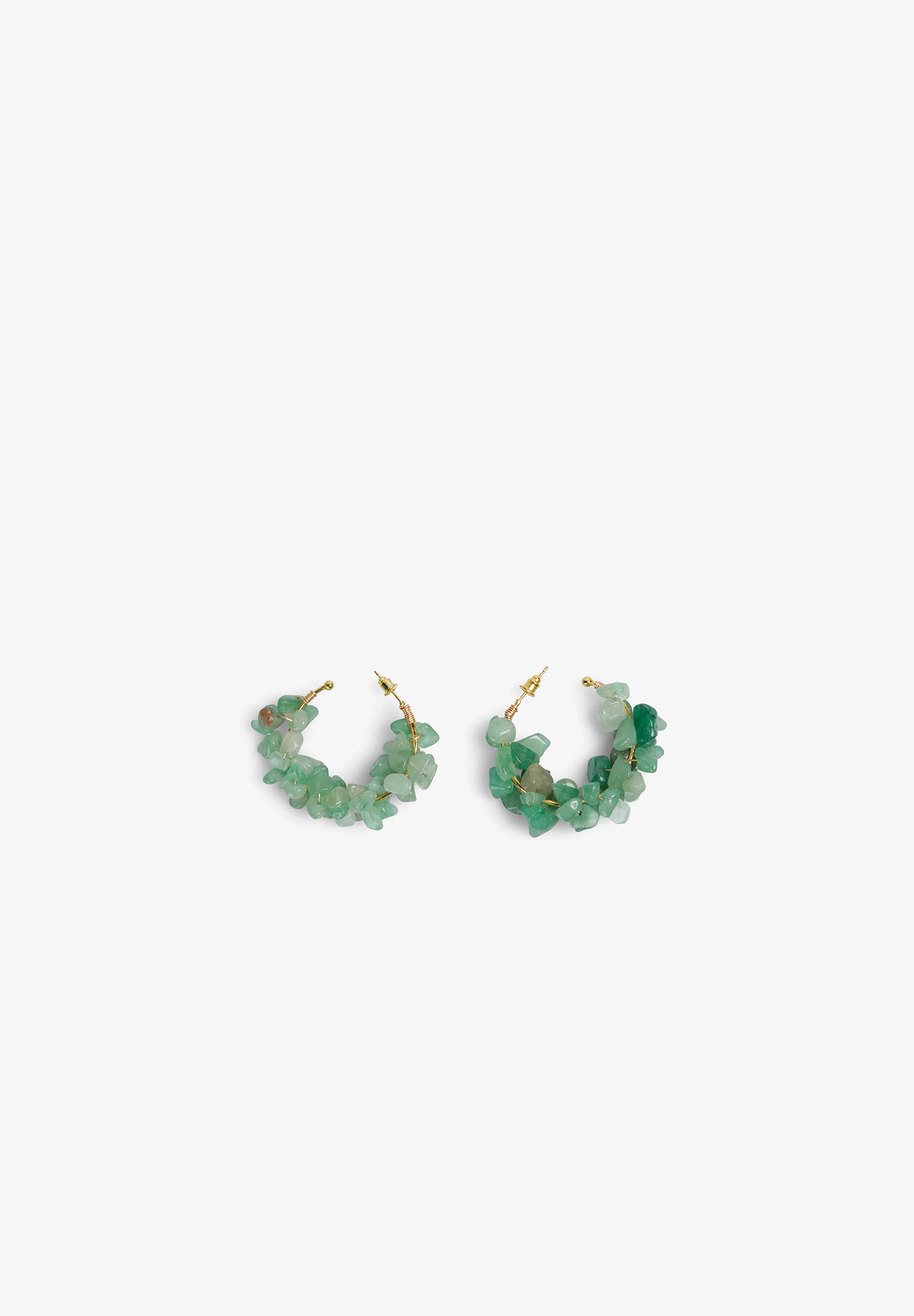 PENDIENTES PIEDRA NATURAL