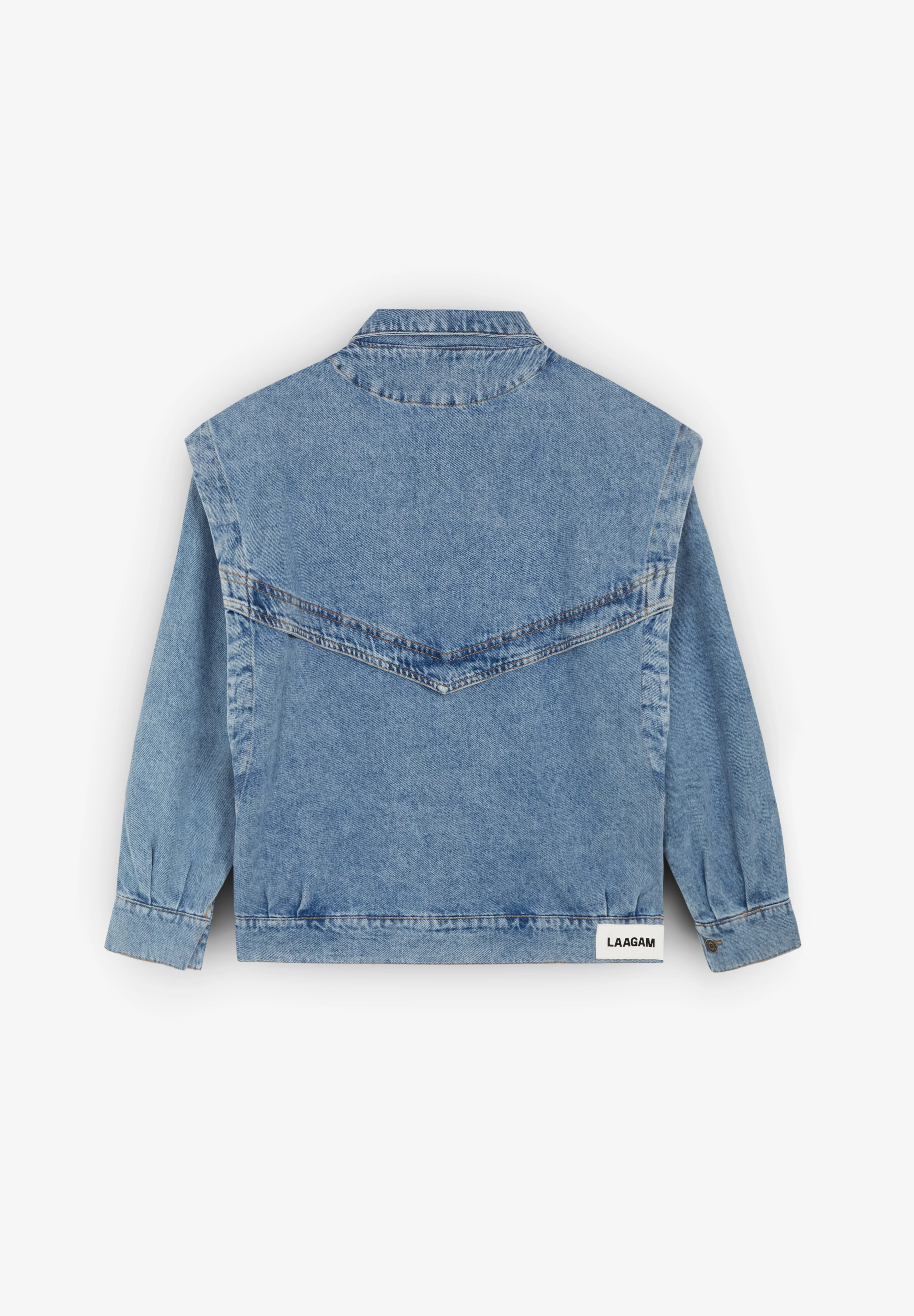 LAAGAM | CHAQUETA MANGAS DESMONTABLES DE-NIMES - Image 3