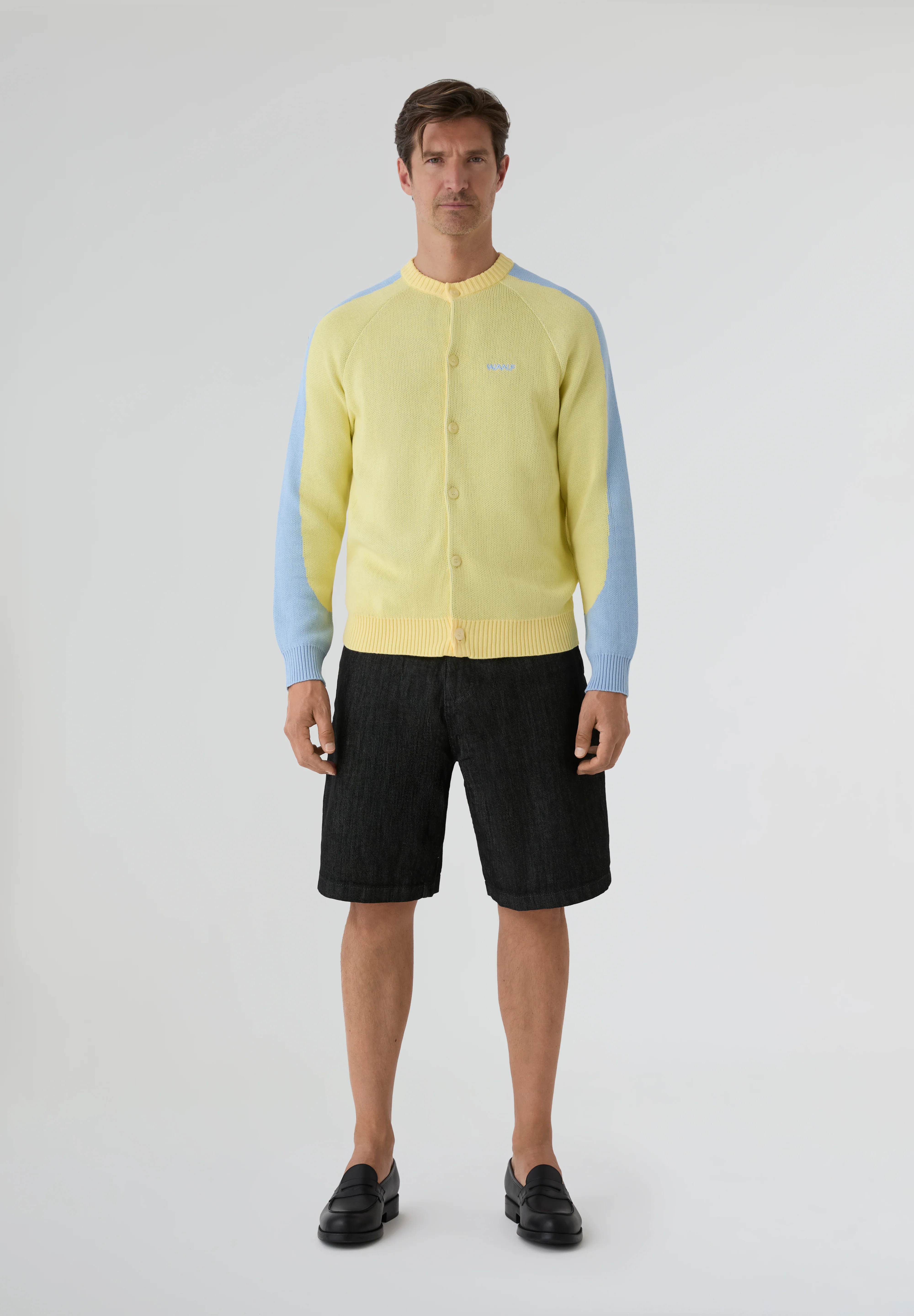 WE ARE NOT FRIENDS | CARDIGAN OFFICE PASTEL