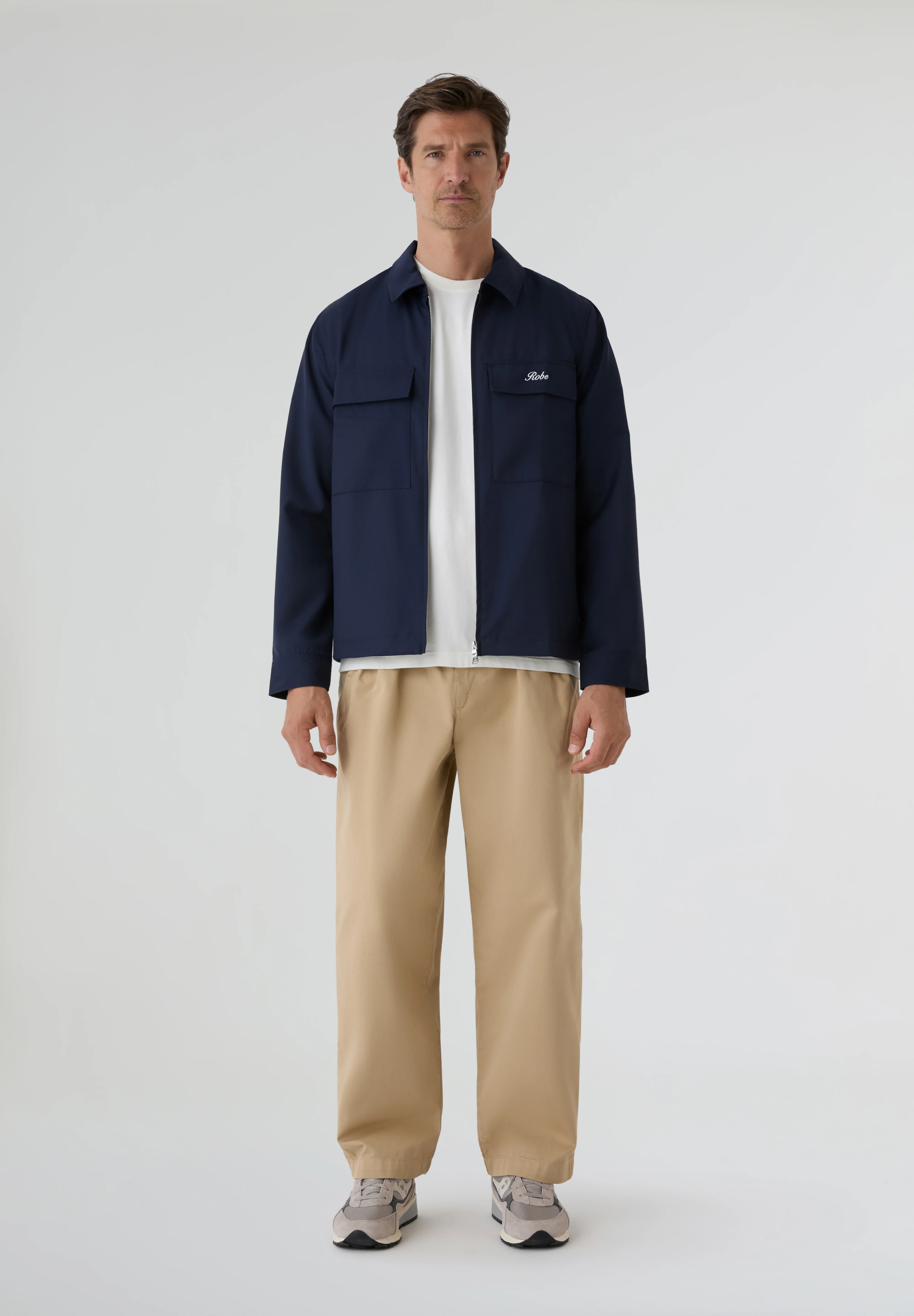WE ARE NOT FRIENDS | PLEAT CREAM CHINO