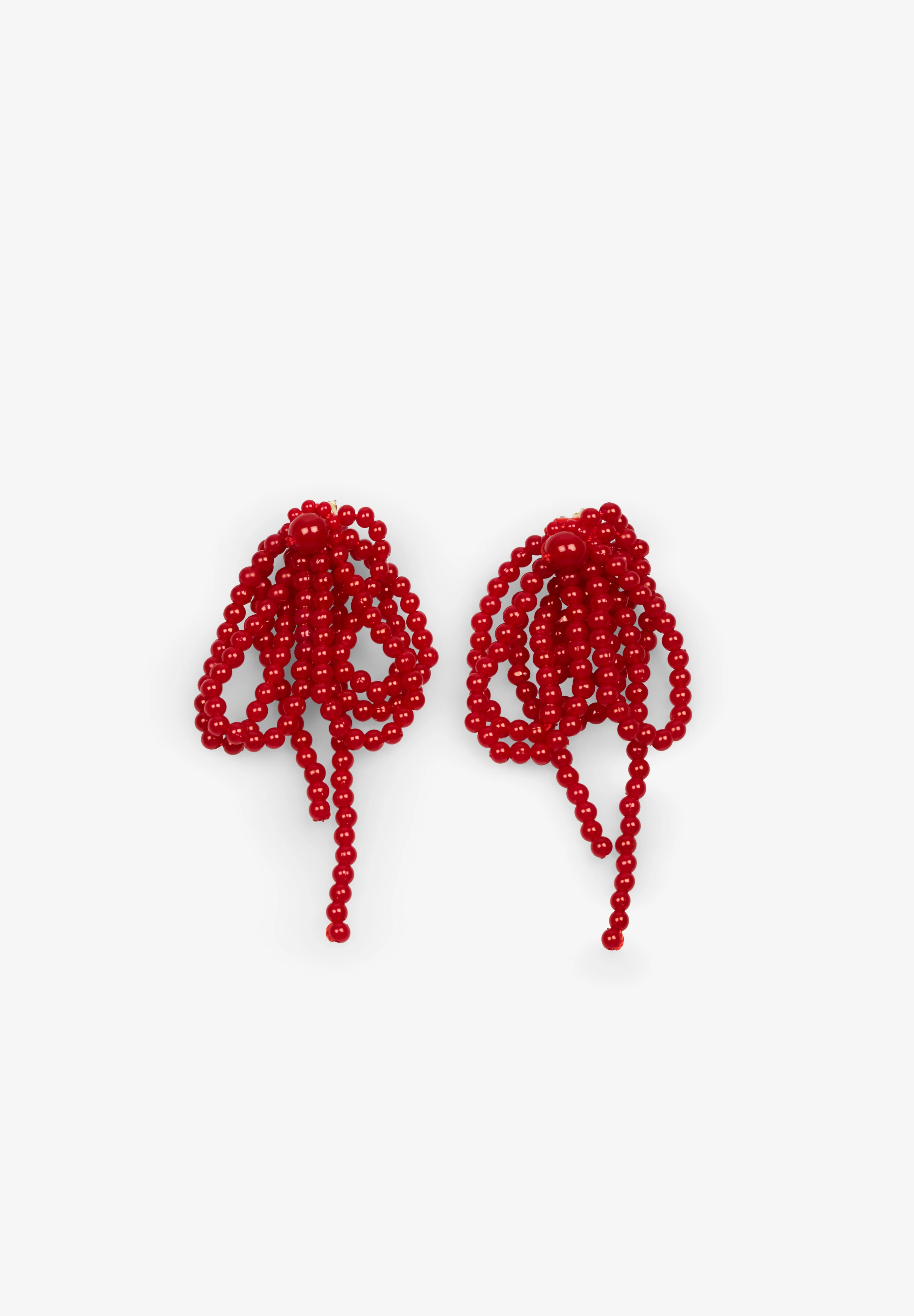 MINERVA BRAND | PENDIENTES JANIS ROJO