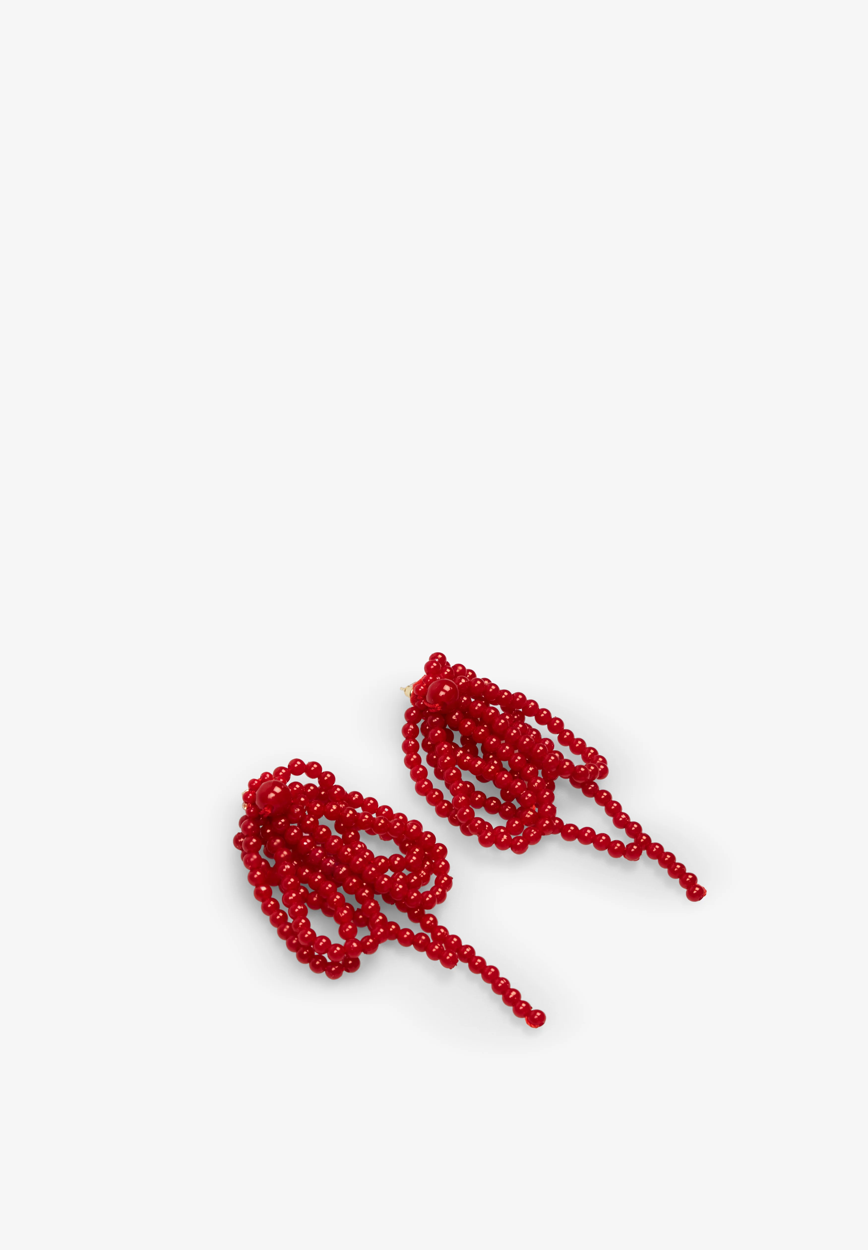 MINERVA BRAND | PENDIENTES JANIS ROJO - Image 2