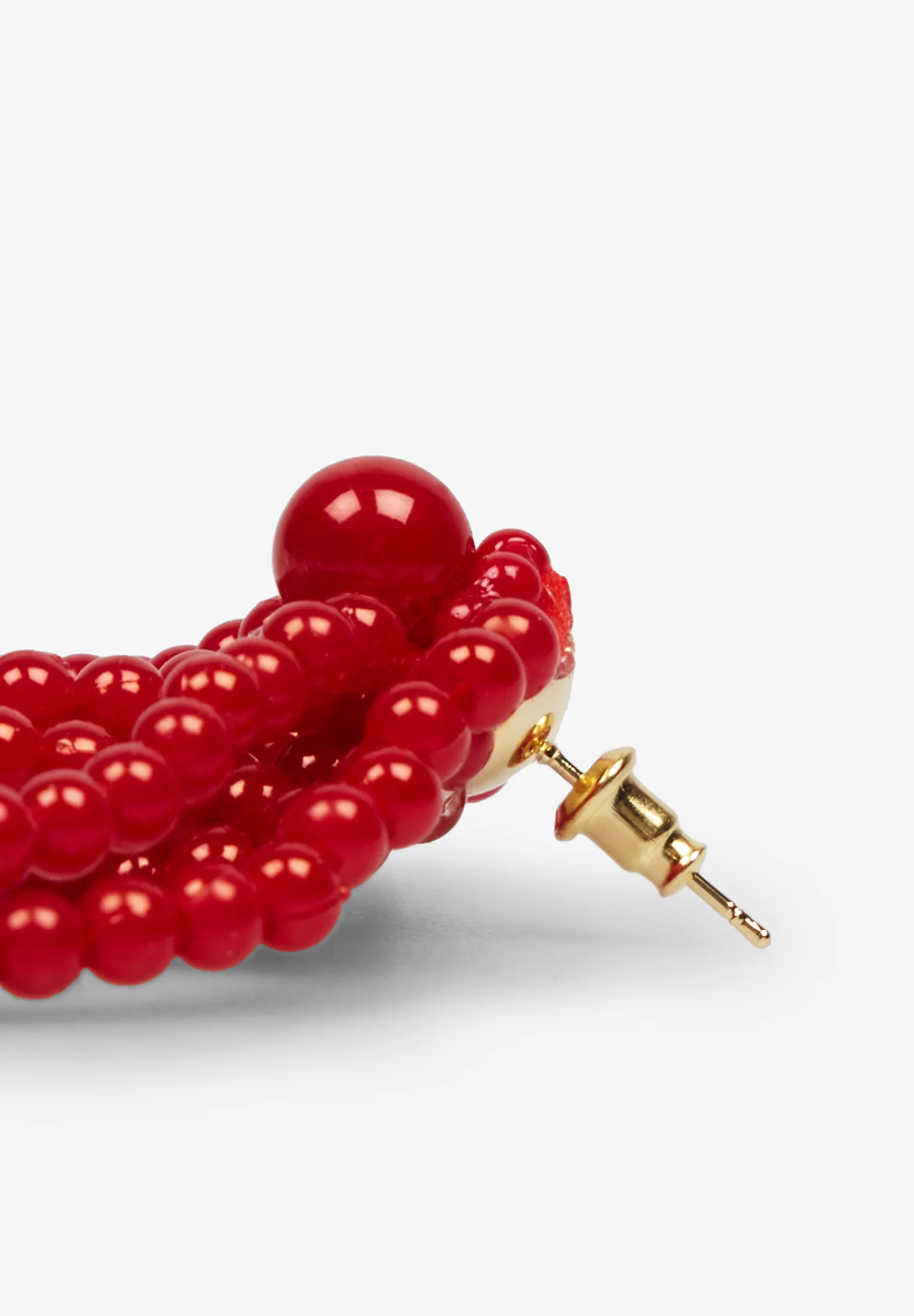MINERVA BRAND | PENDIENTES JANIS ROJO - Image 3