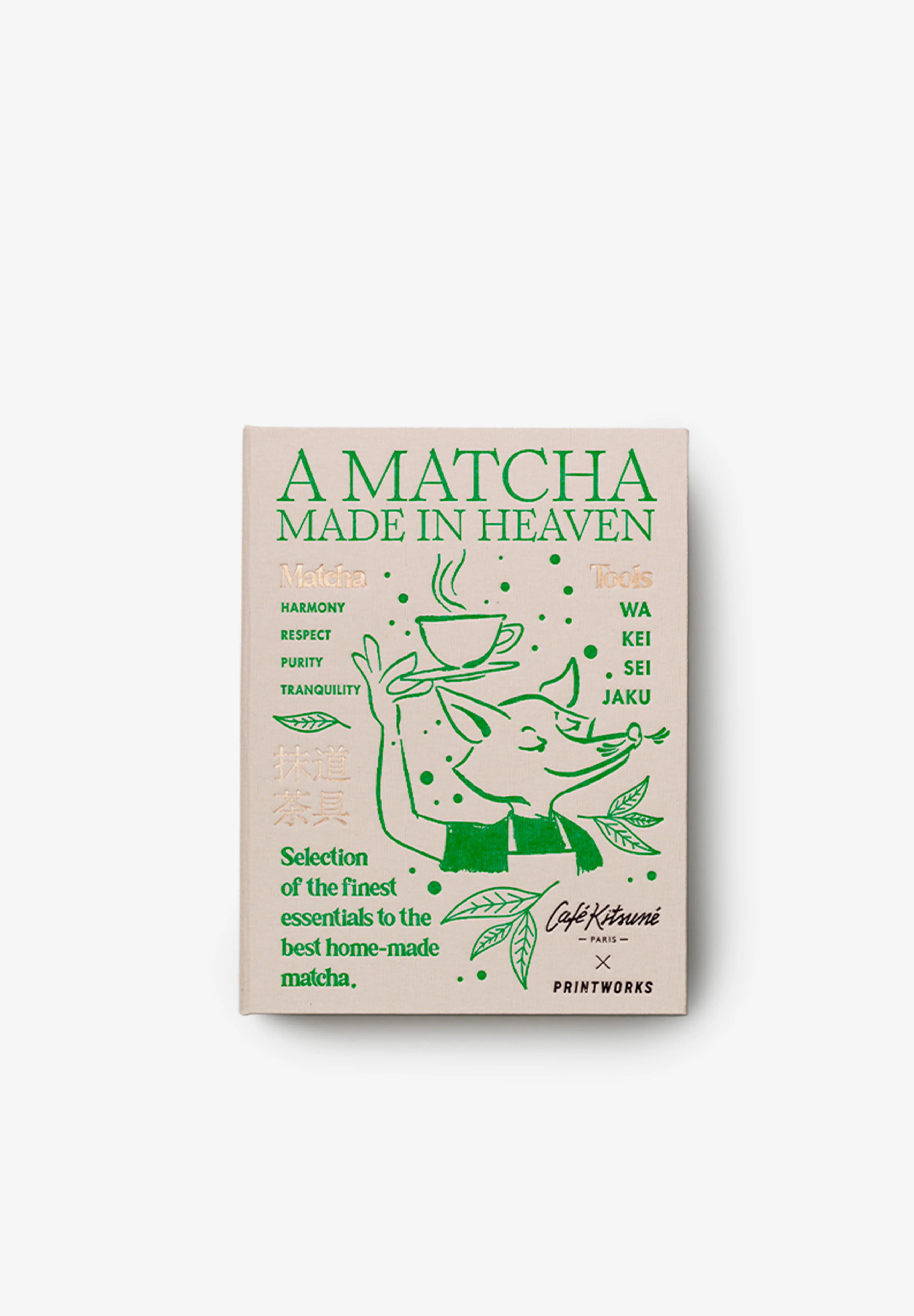 PRINTWORKS | KIT DE MATCHA - CAFE KITSUNÉ