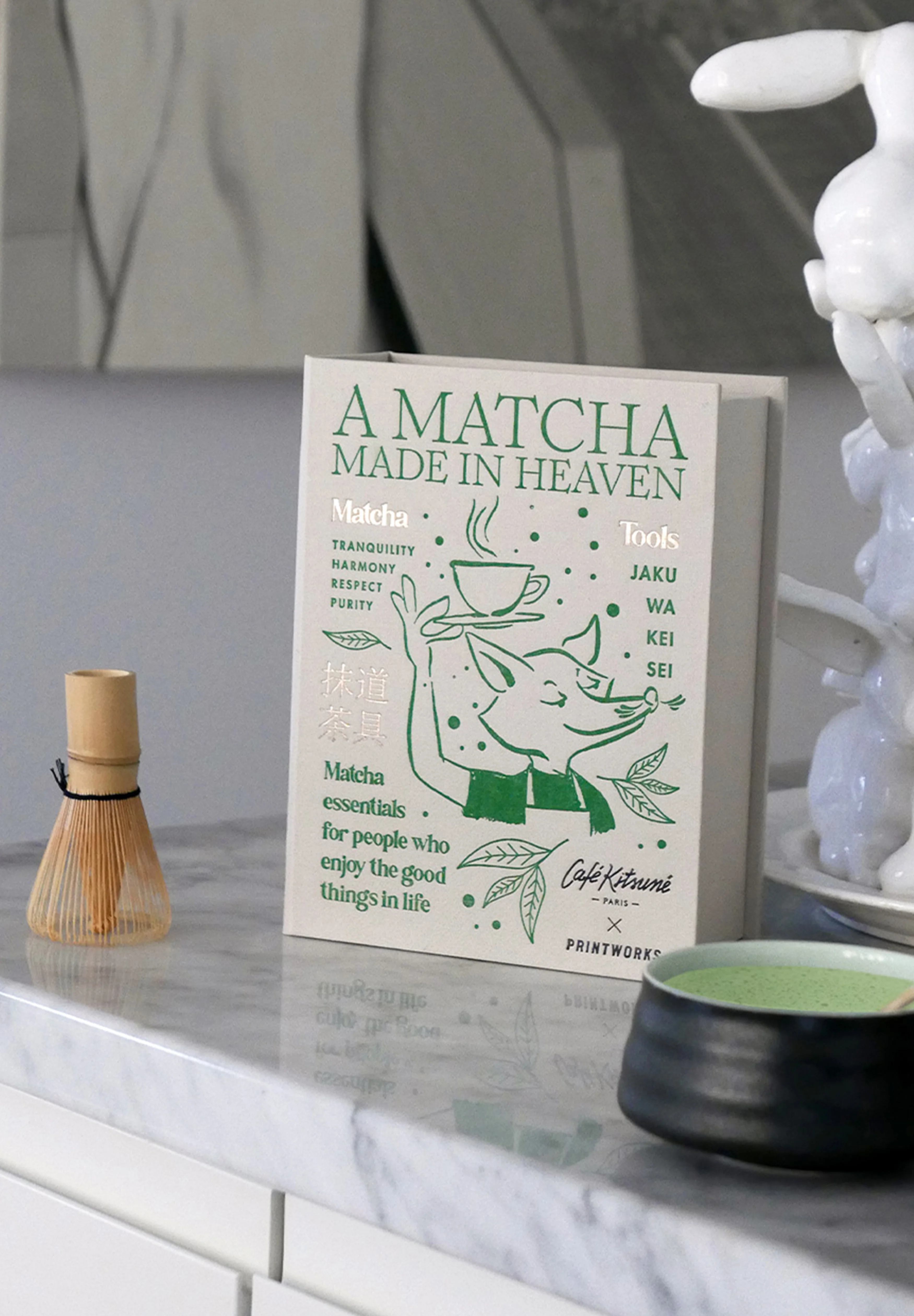 PRINTWORKS | KIT DE MATCHA - CAFE KITSUNÉ - Image 2