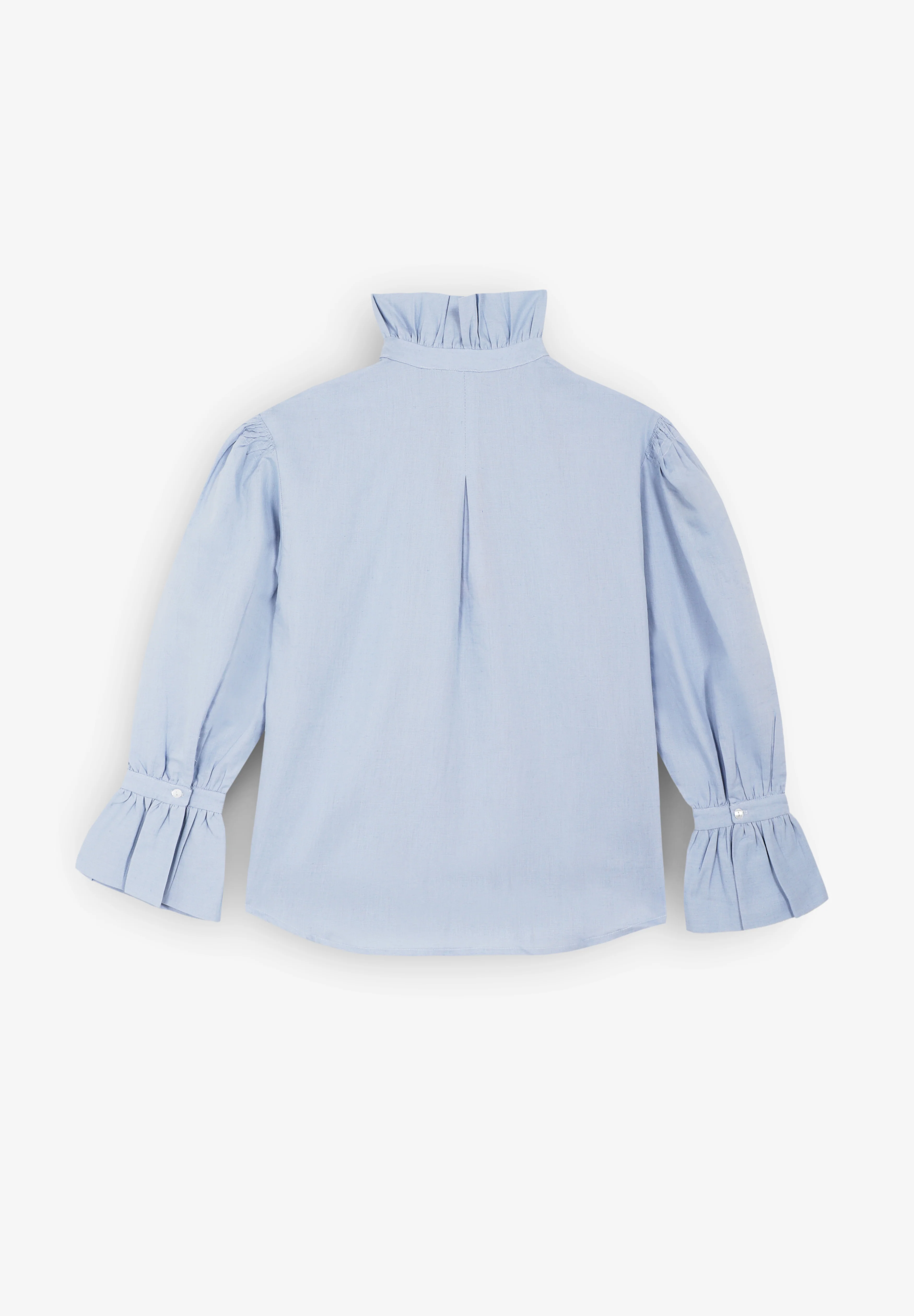 WERIT | CAMISA BALMORAL LINO AZUL - Image 2
