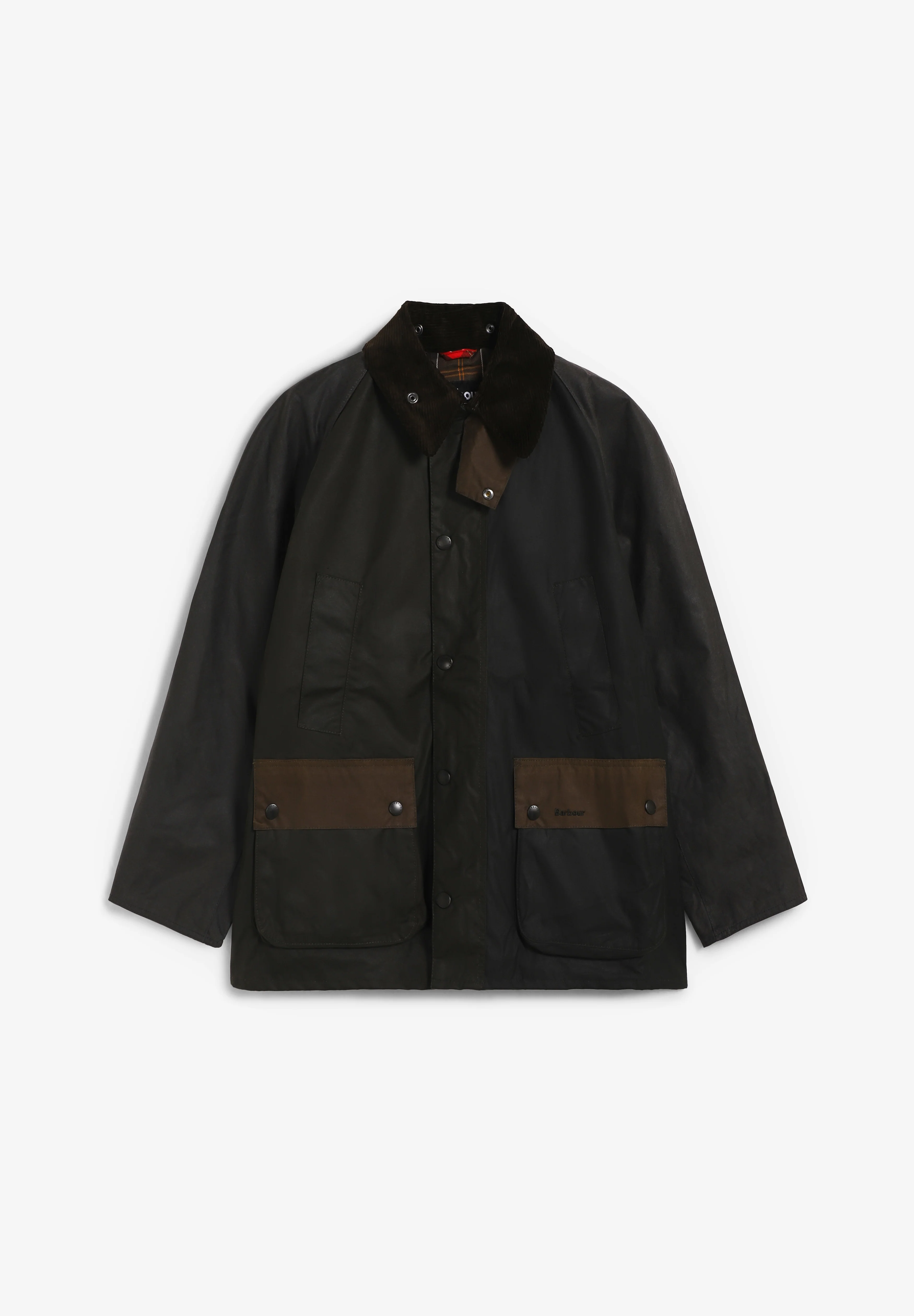 BARBOUR | CHAQUETA ENCERADA BEDALE CON PATCHWORK - Image 3