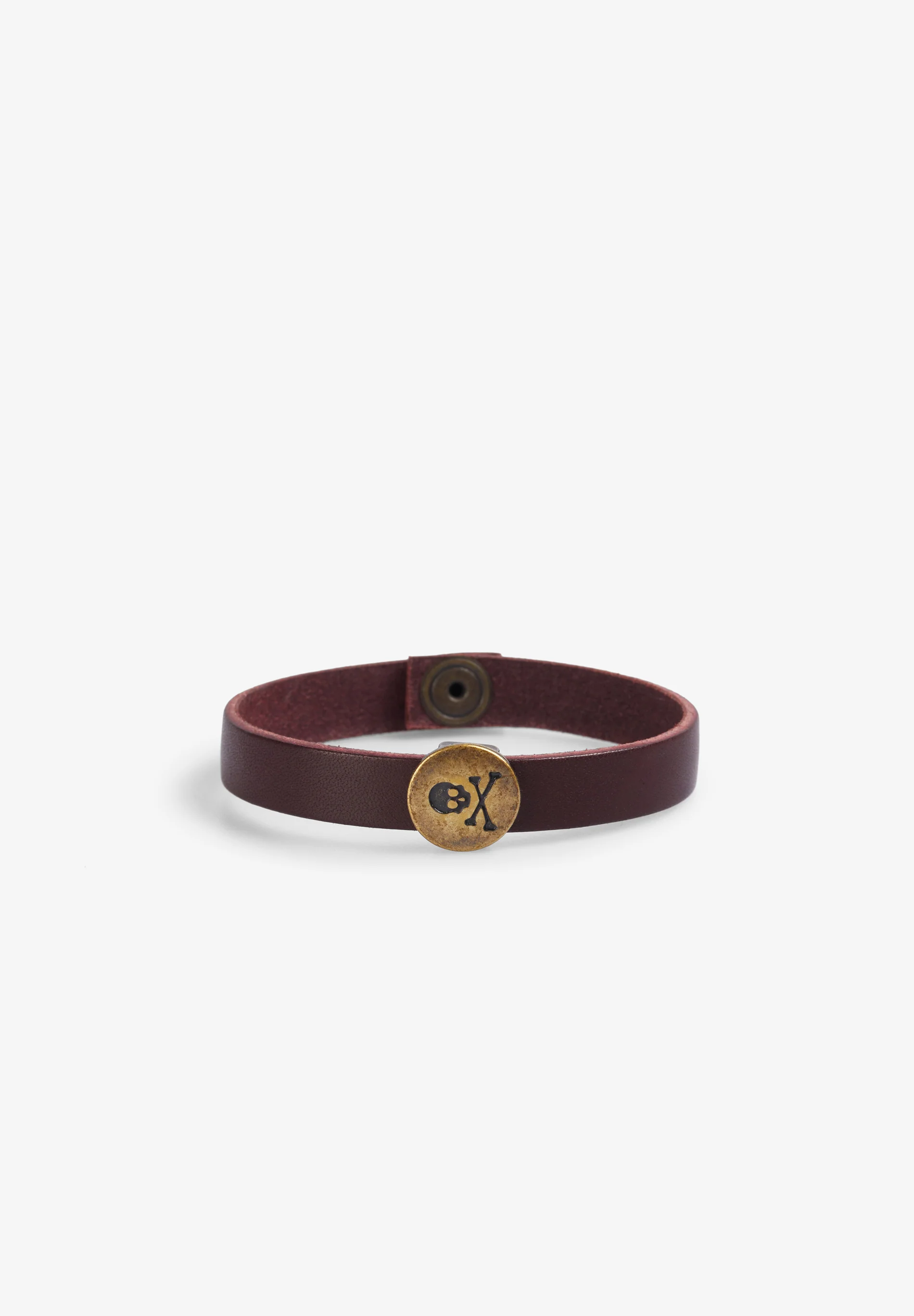 PULSERA 100% PIEL CALAVERA
