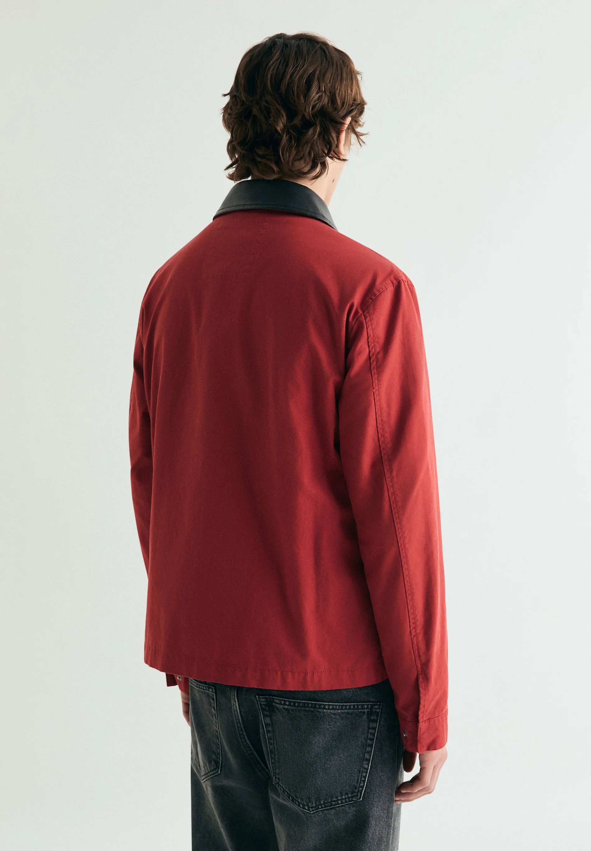 CHAQUETA BOMBER CUELLO CONTRASTE - Image 5