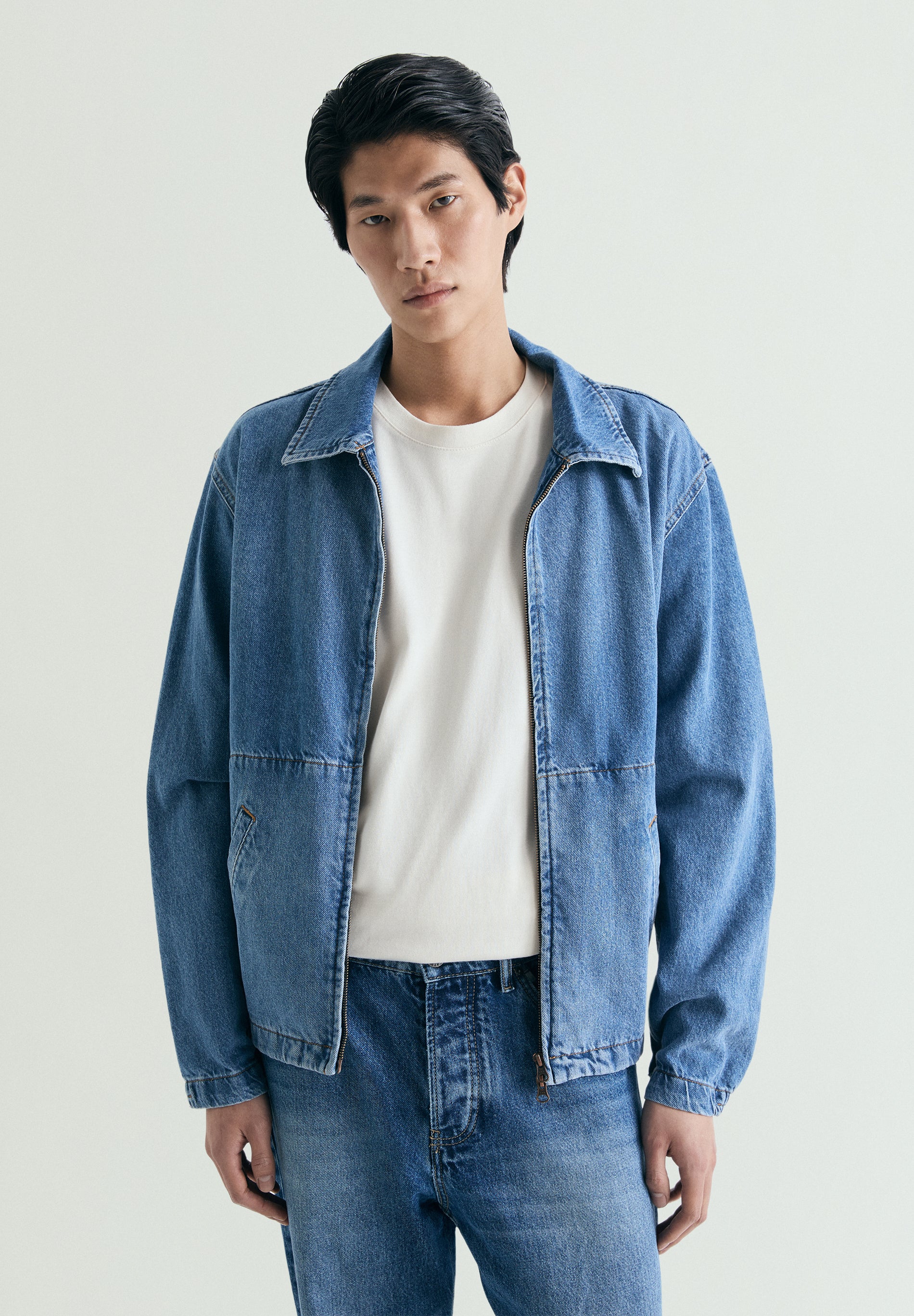 CHAQUETA BOMBER DENIM - Image 2