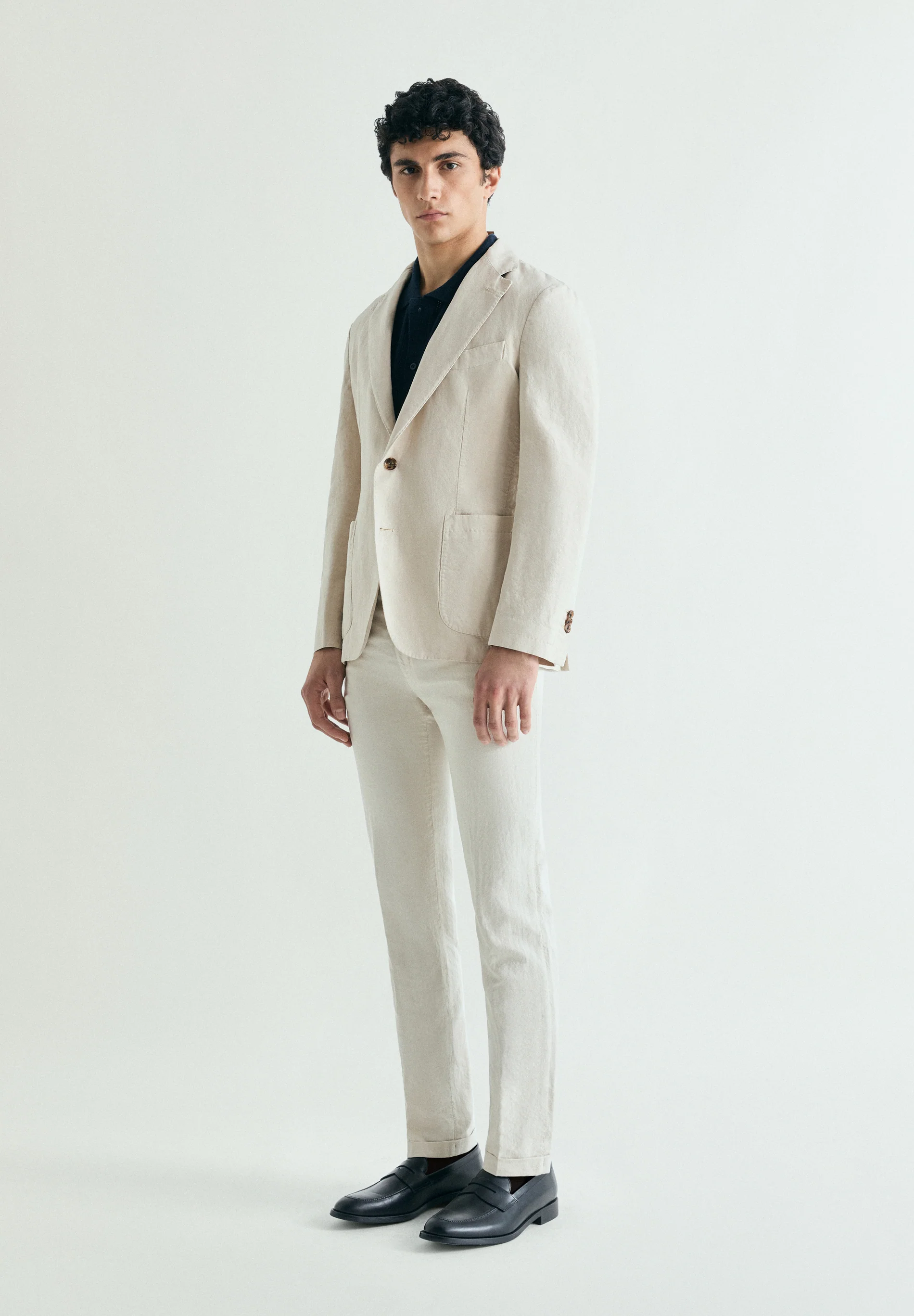 PANTALÓN TRAJE LINO - Image 3