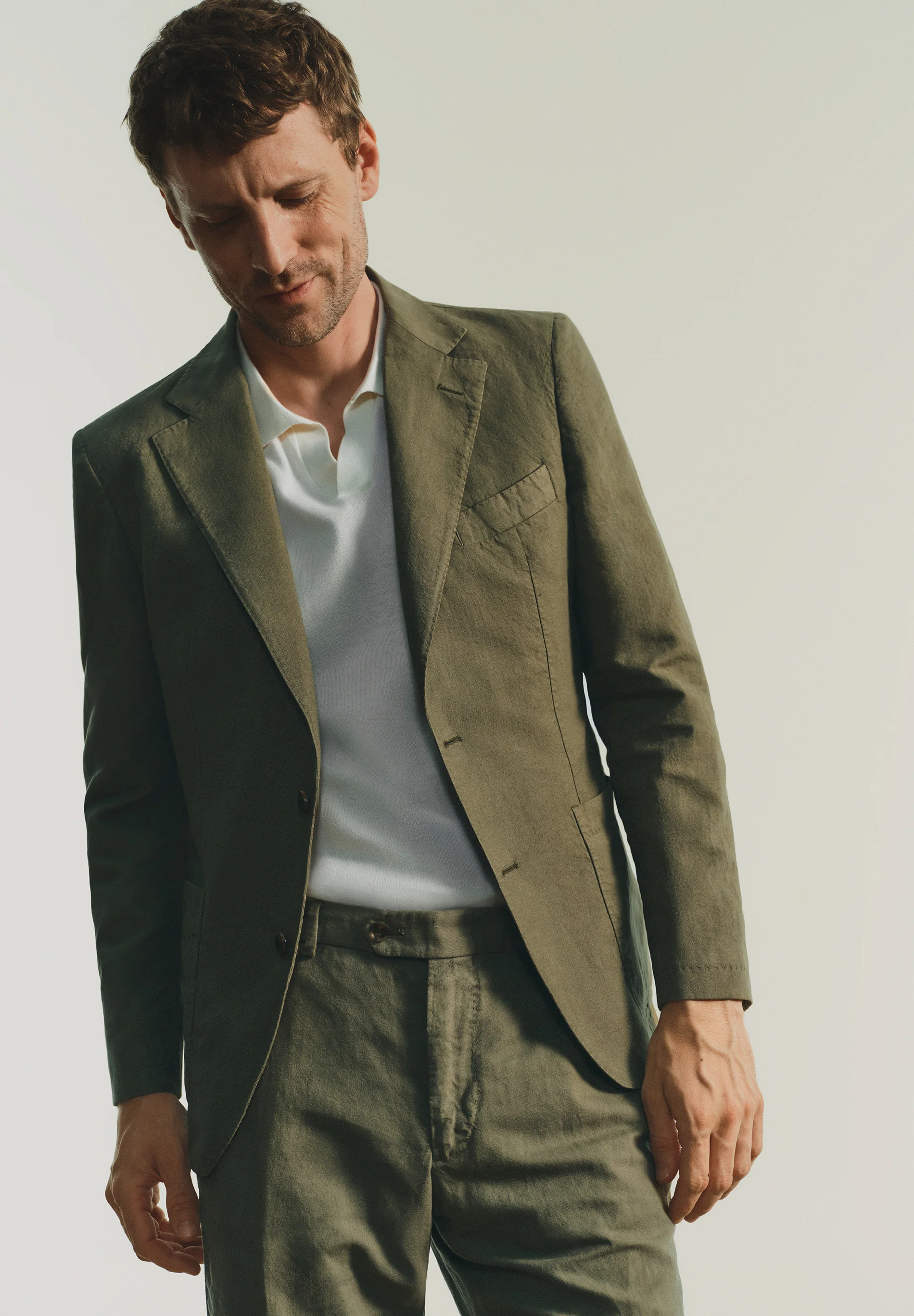 PANTALÓN TRAJE LINO - Image 2