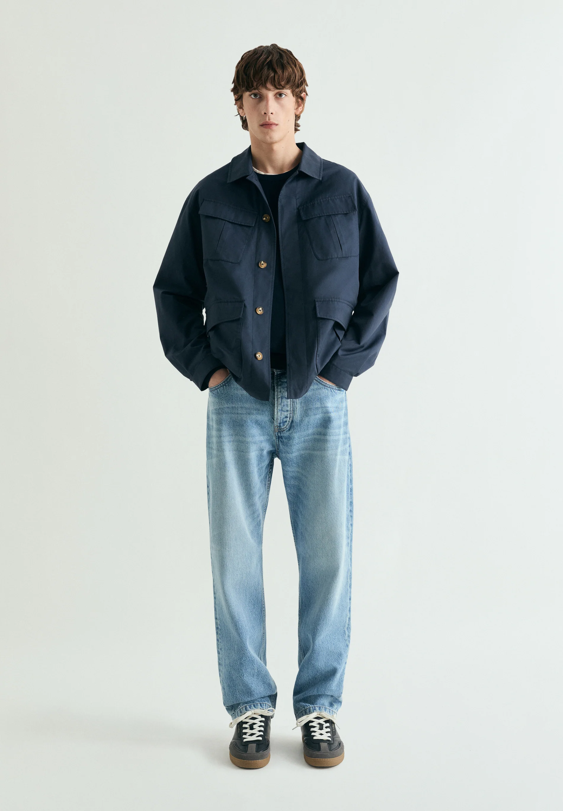 CHAQUETA ARMY MARINO - Image 3