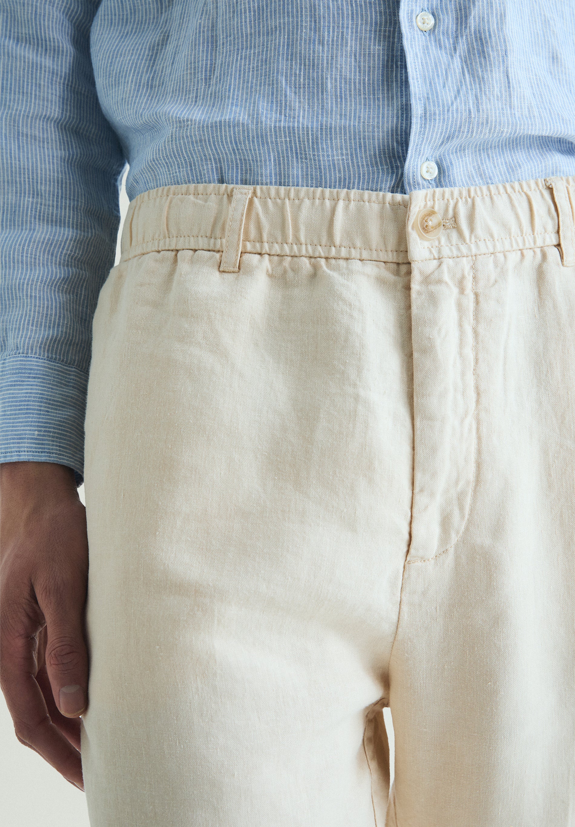 PANTALÓN LINO RELAXED FIT - Image 4