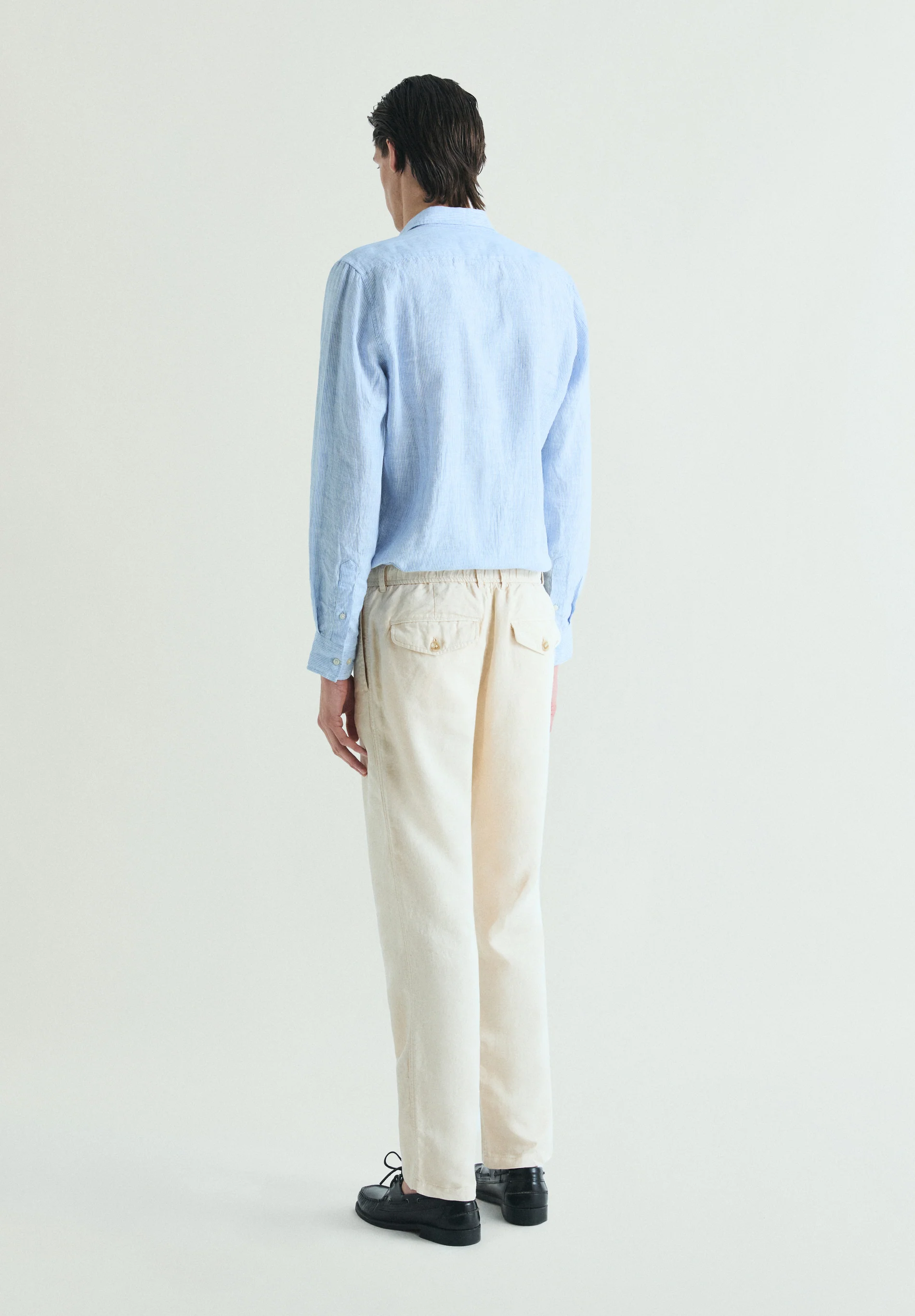 PANTALÓN LINO RELAXED FIT - Image 5