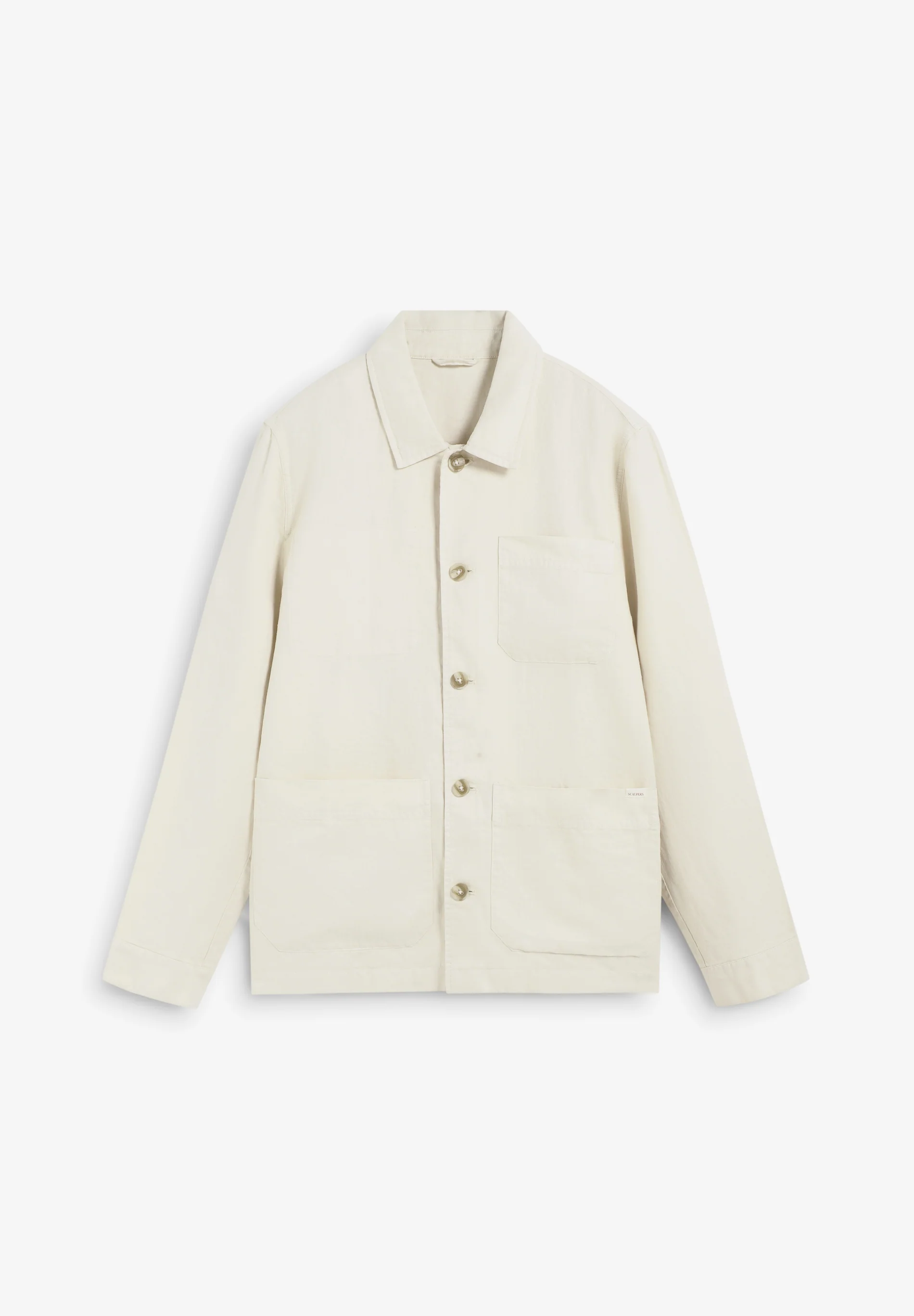 SOBRECAMISA LINO BOLSILLOS - Image 4