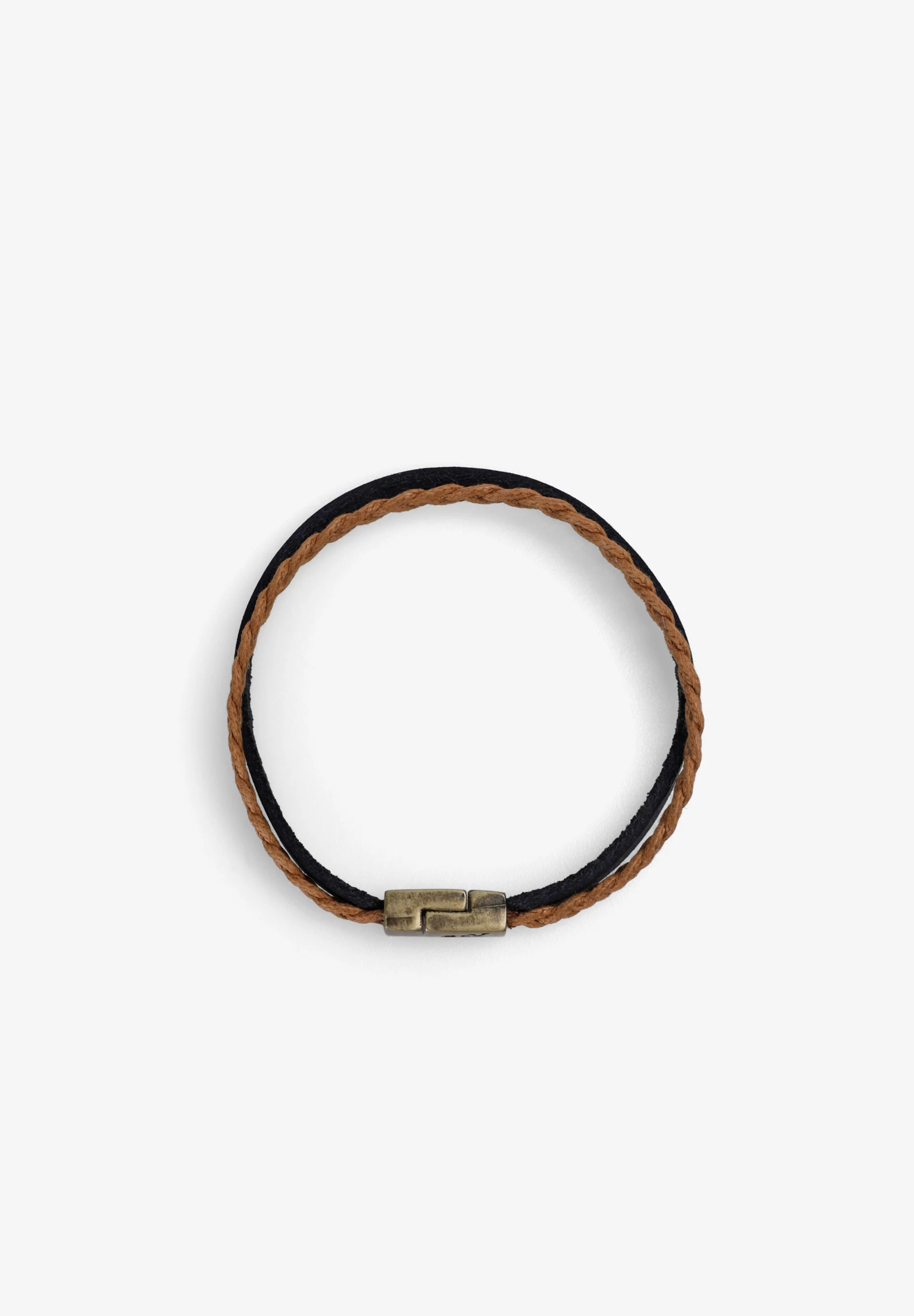 PULSERA PIEL Y CORDÓN ENCERADO - Image 2