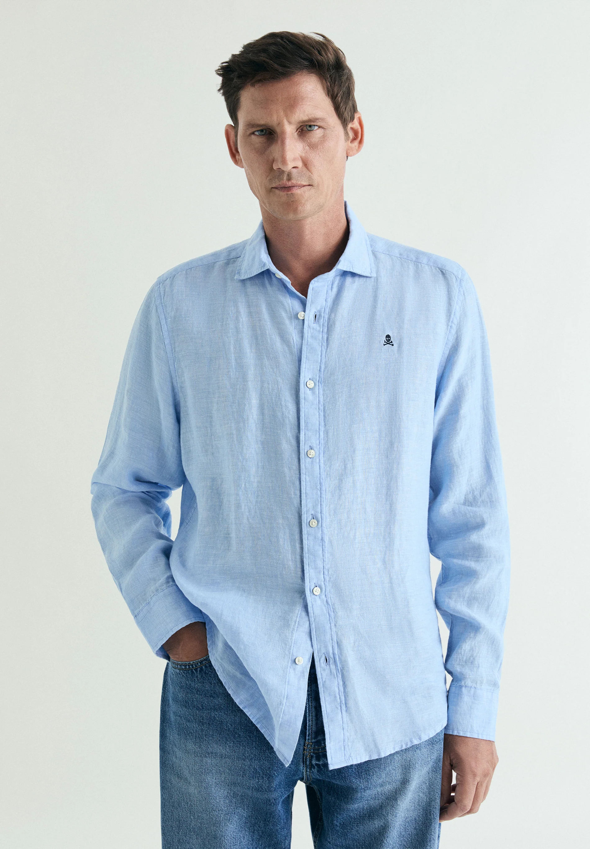 CAMISA LINO SLIM FIT
