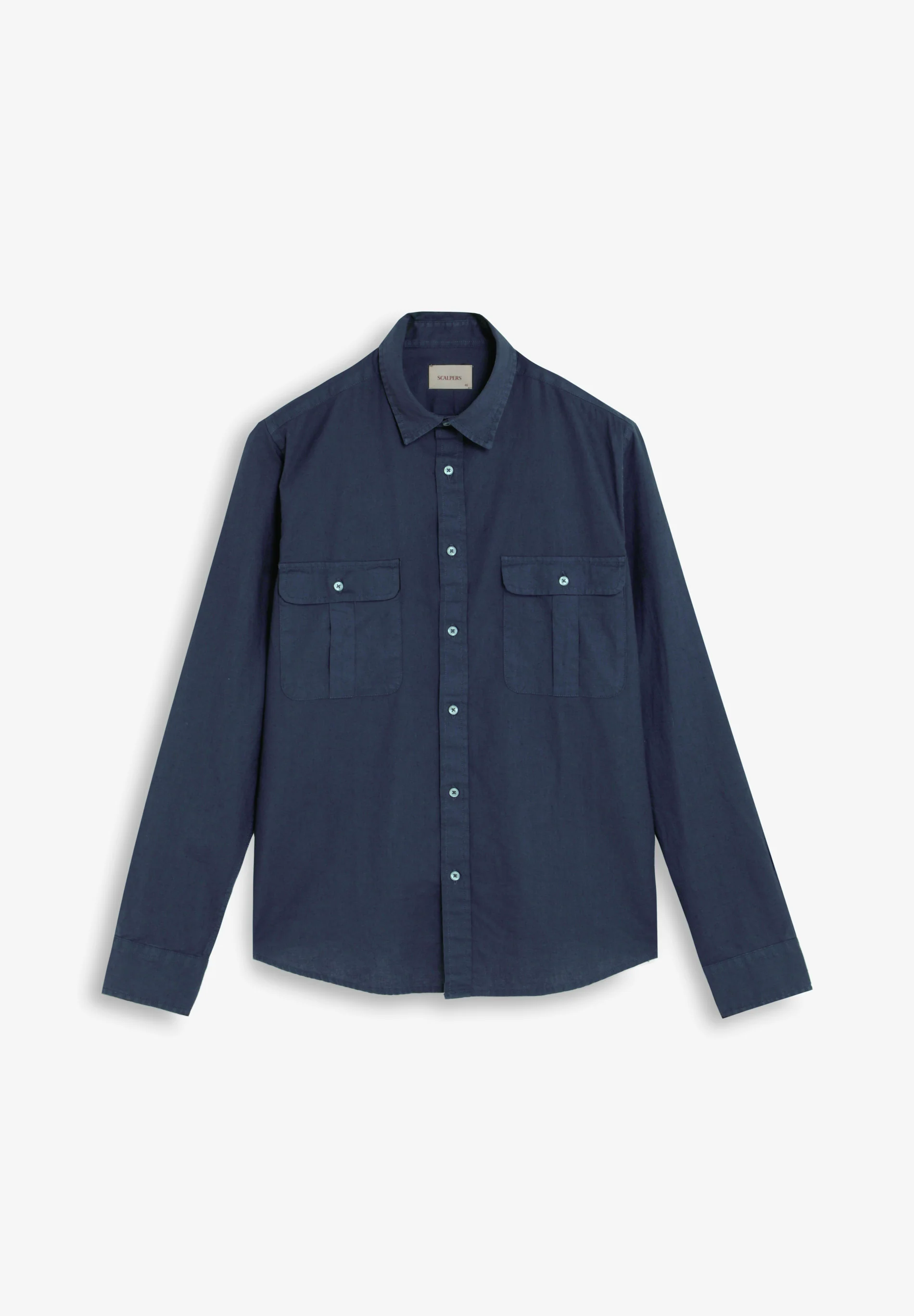 CAMISA LINO BOLSILLOS - Image 4
