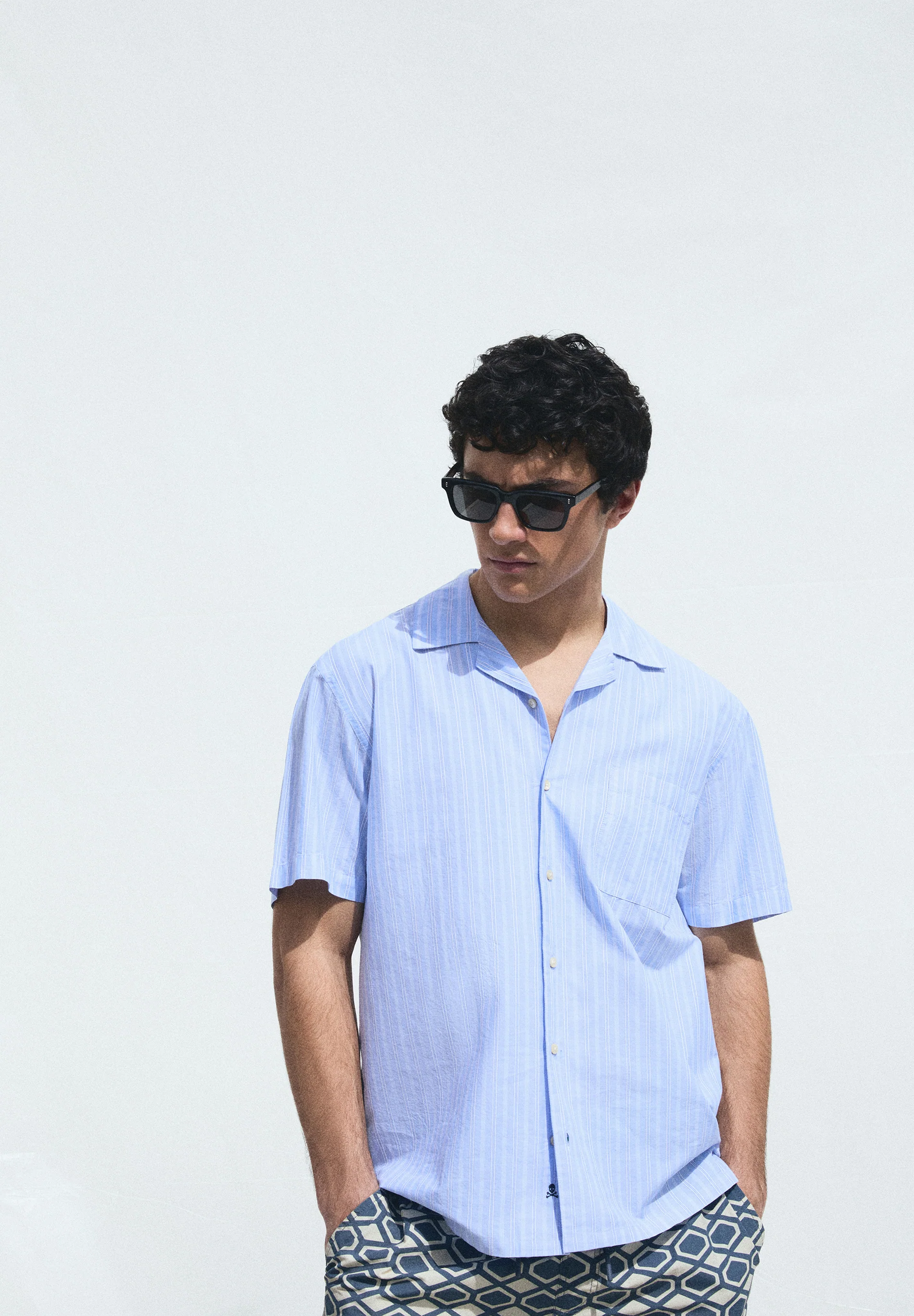 CAMISA MANGA CORTA RAYAS