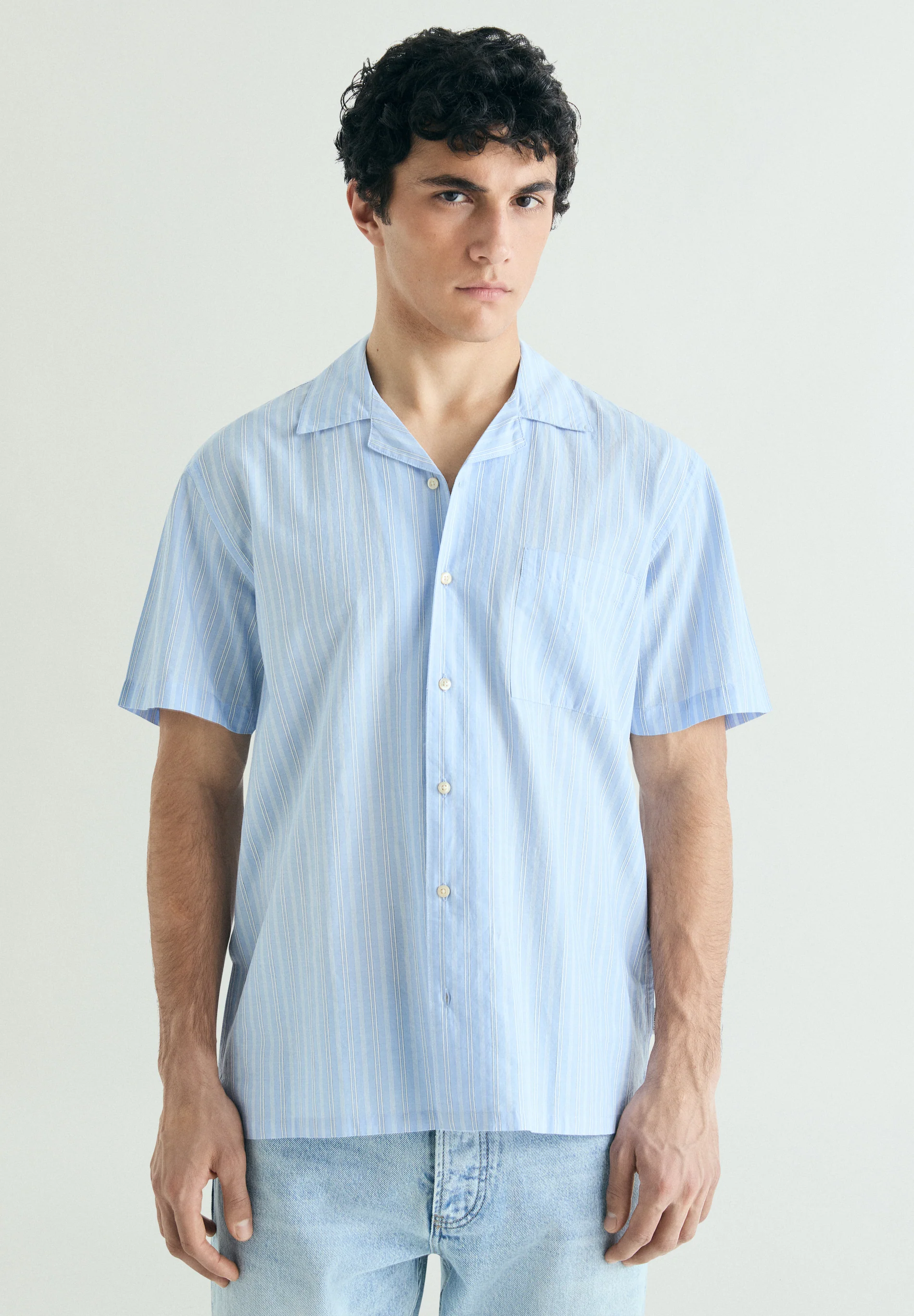 CAMISA MANGA CORTA RAYAS - Image 2